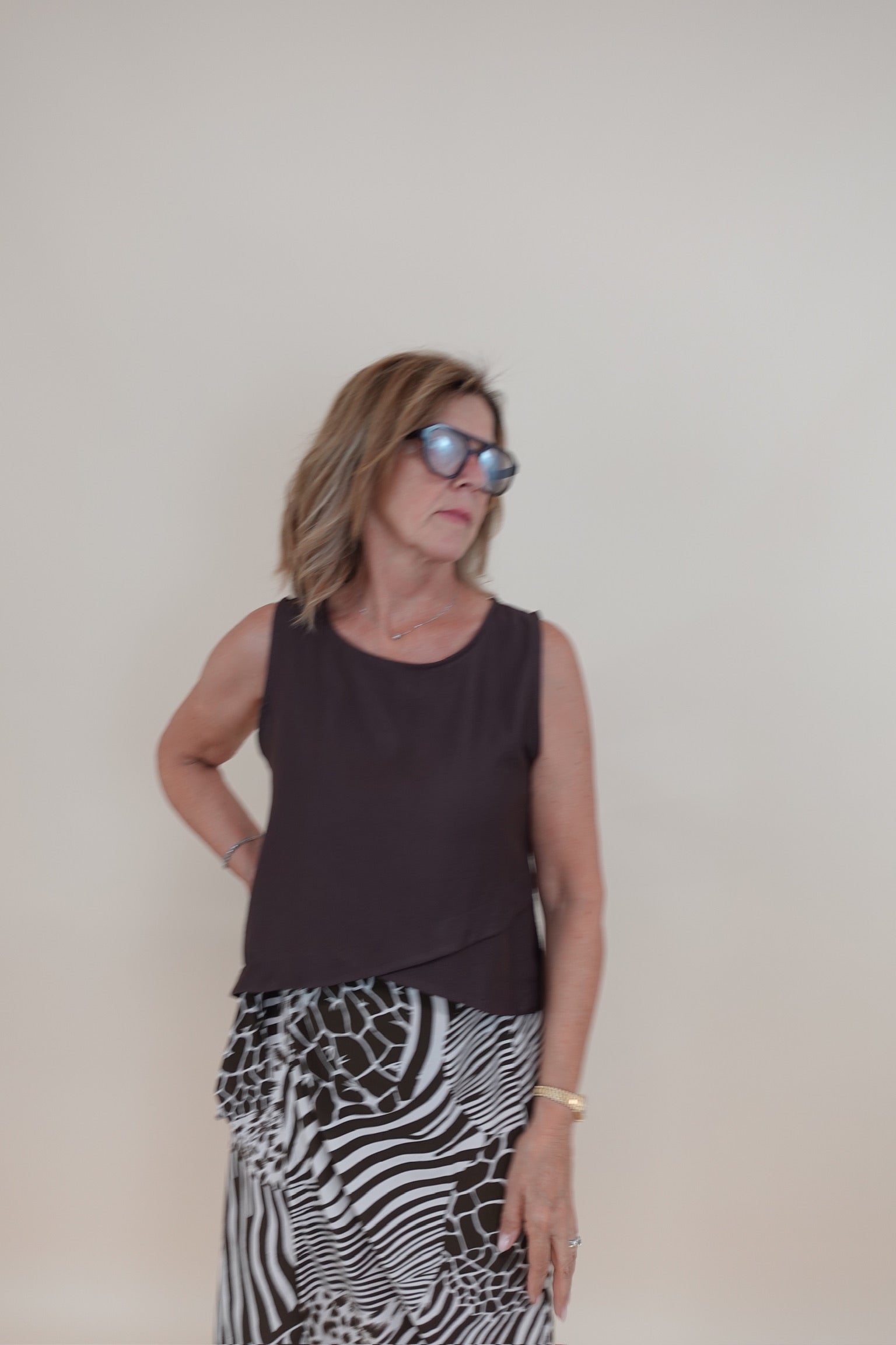 Canotta Virginia Marrone