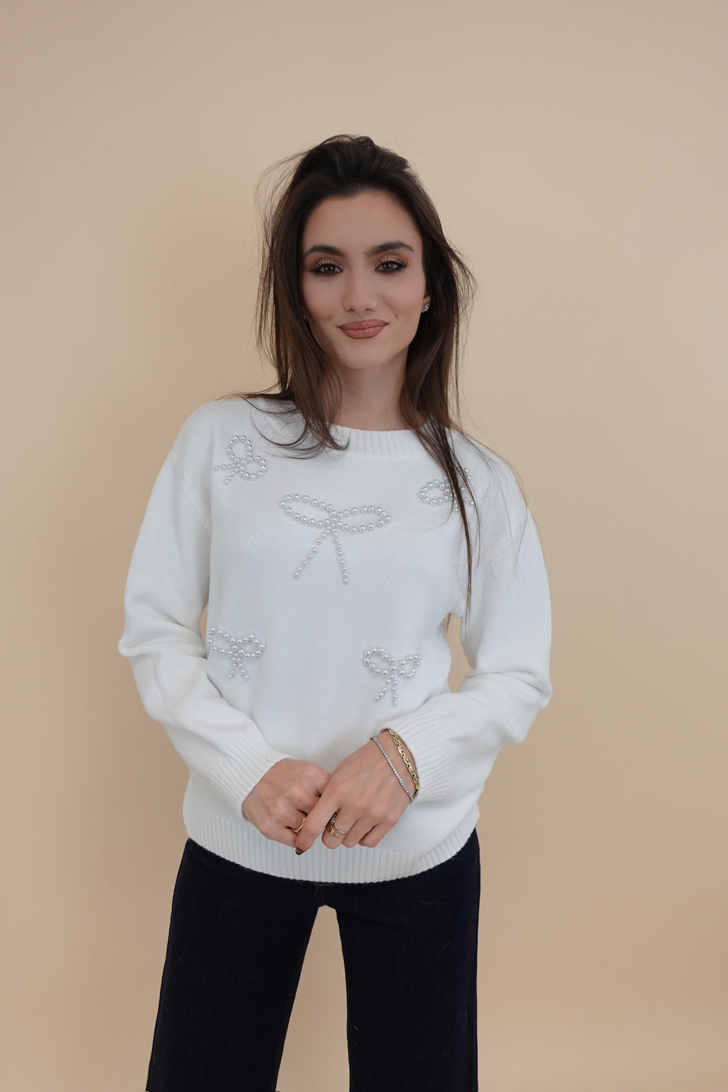 Maglione Grazia Bianco