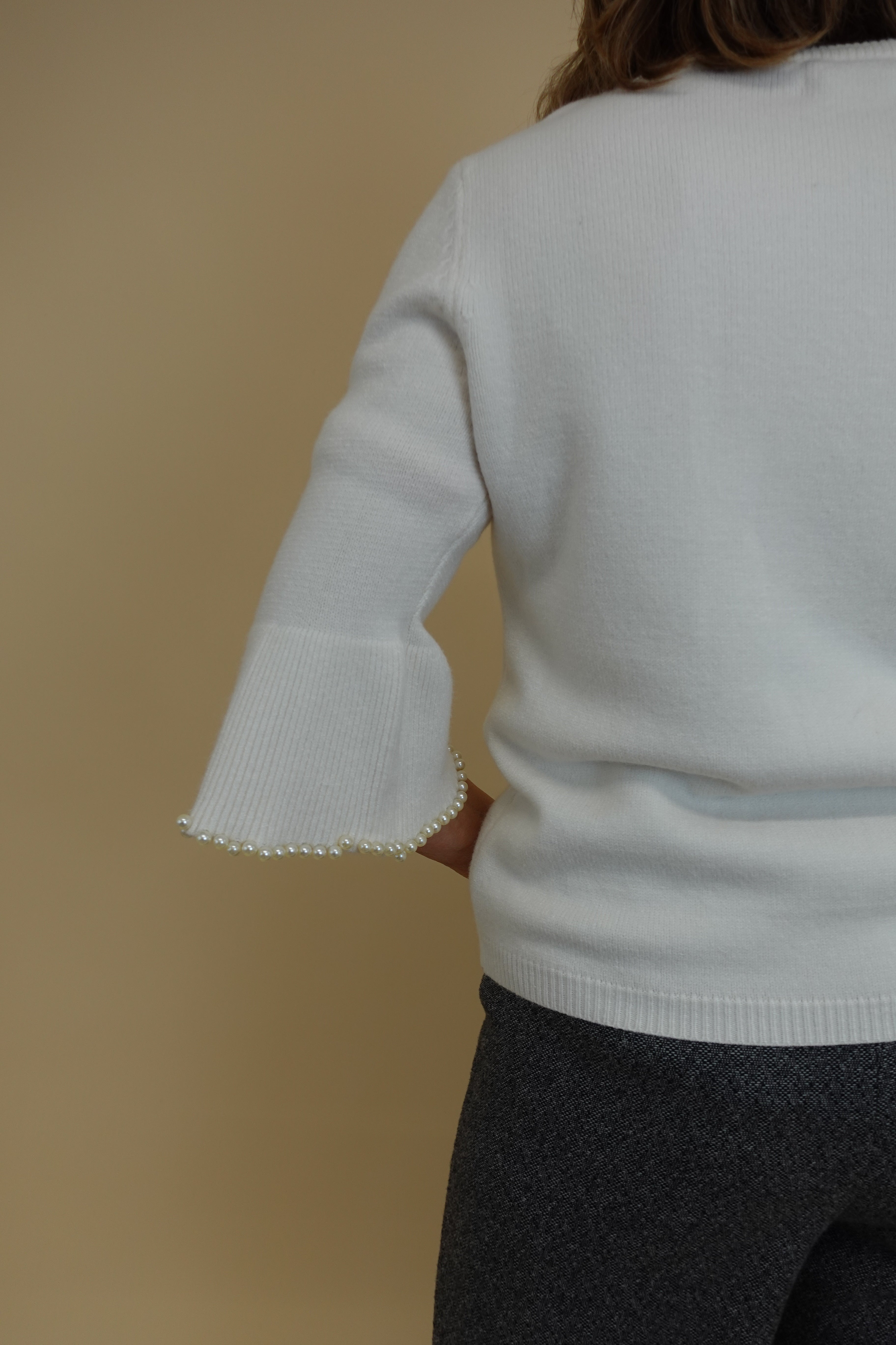 Maglia Perle Bianco