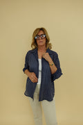 Camicia Summer Line Blu