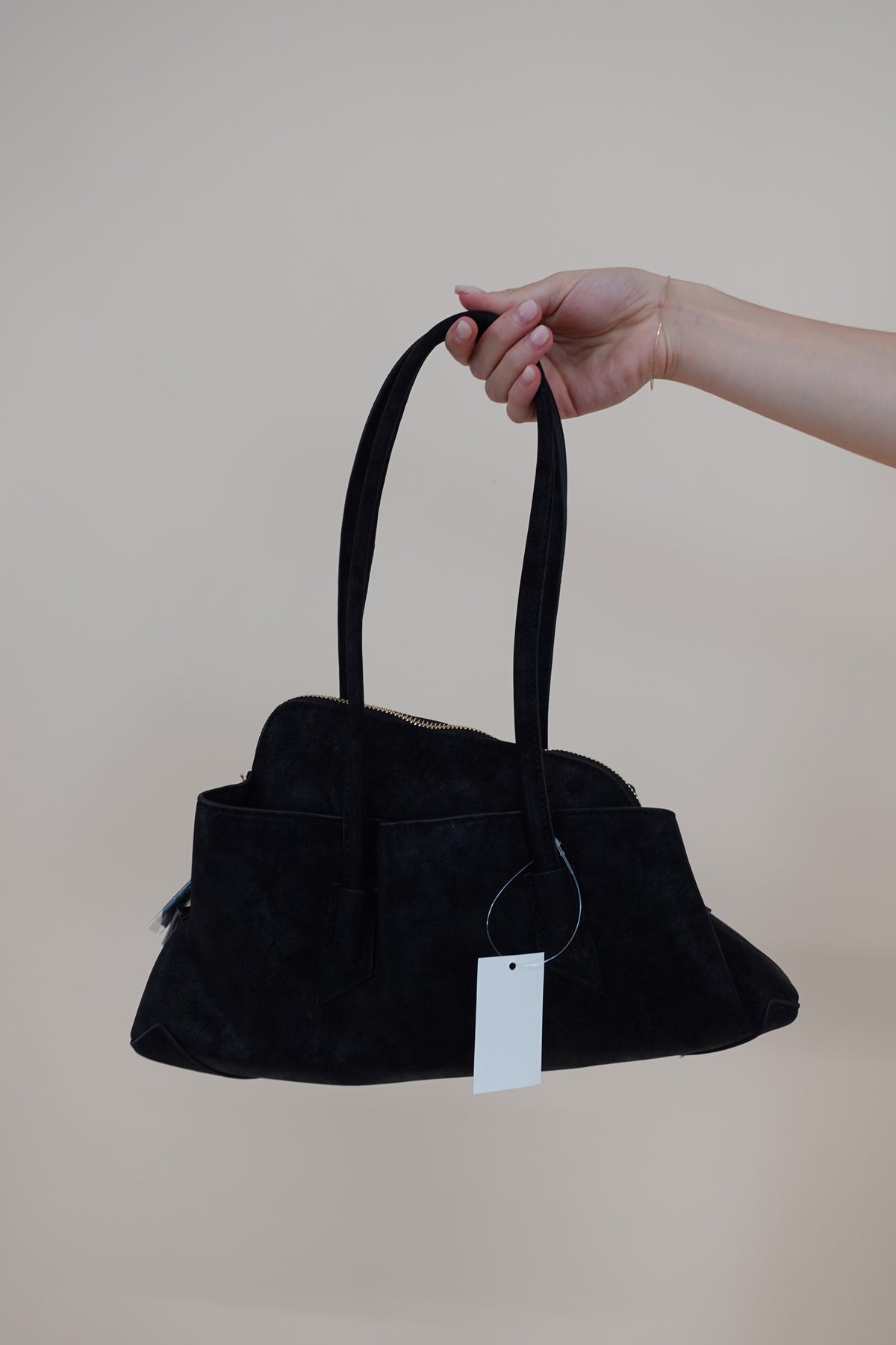 Borsa Assimmetrica Nero