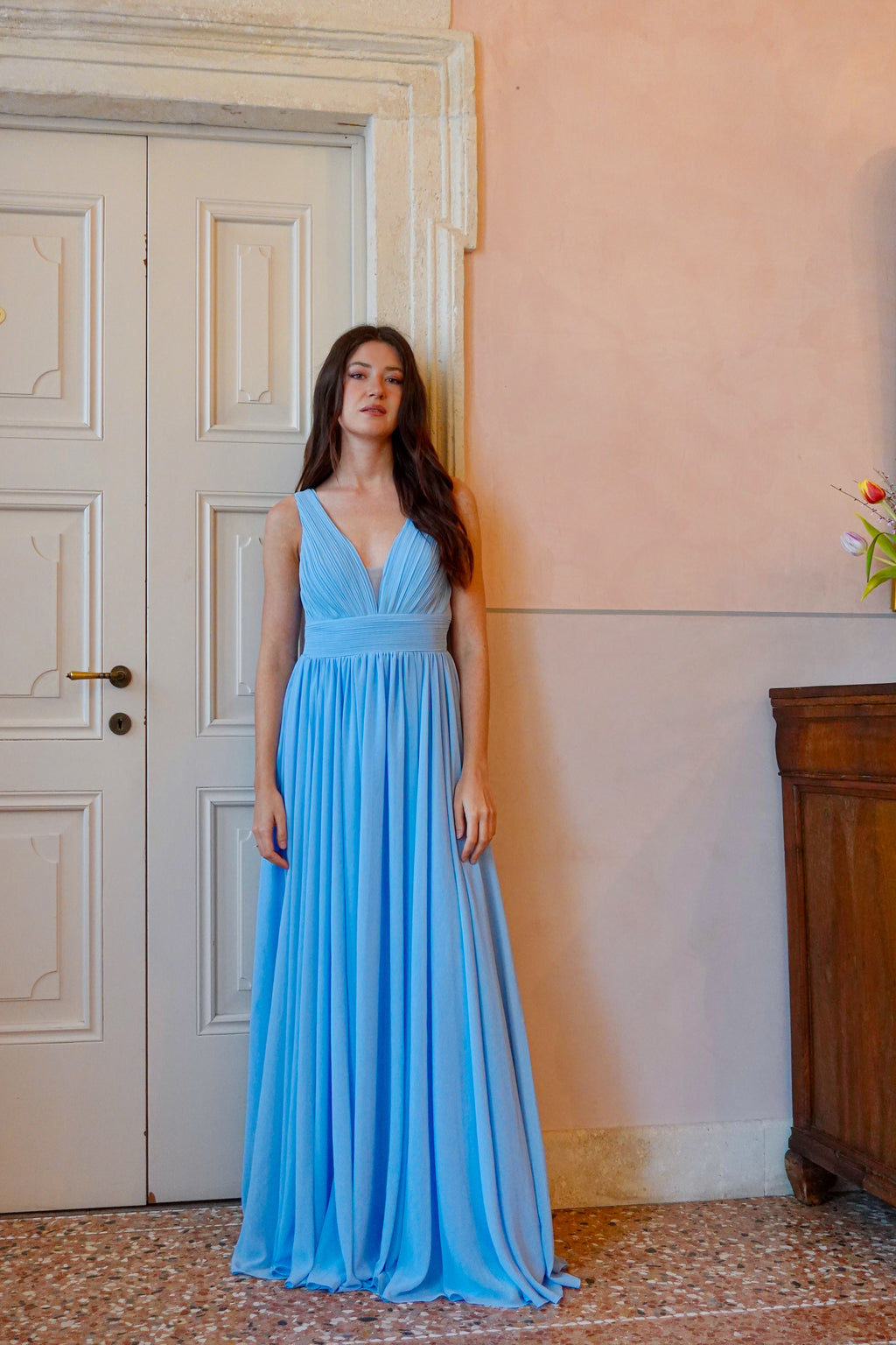 Abito Anna Azzurro