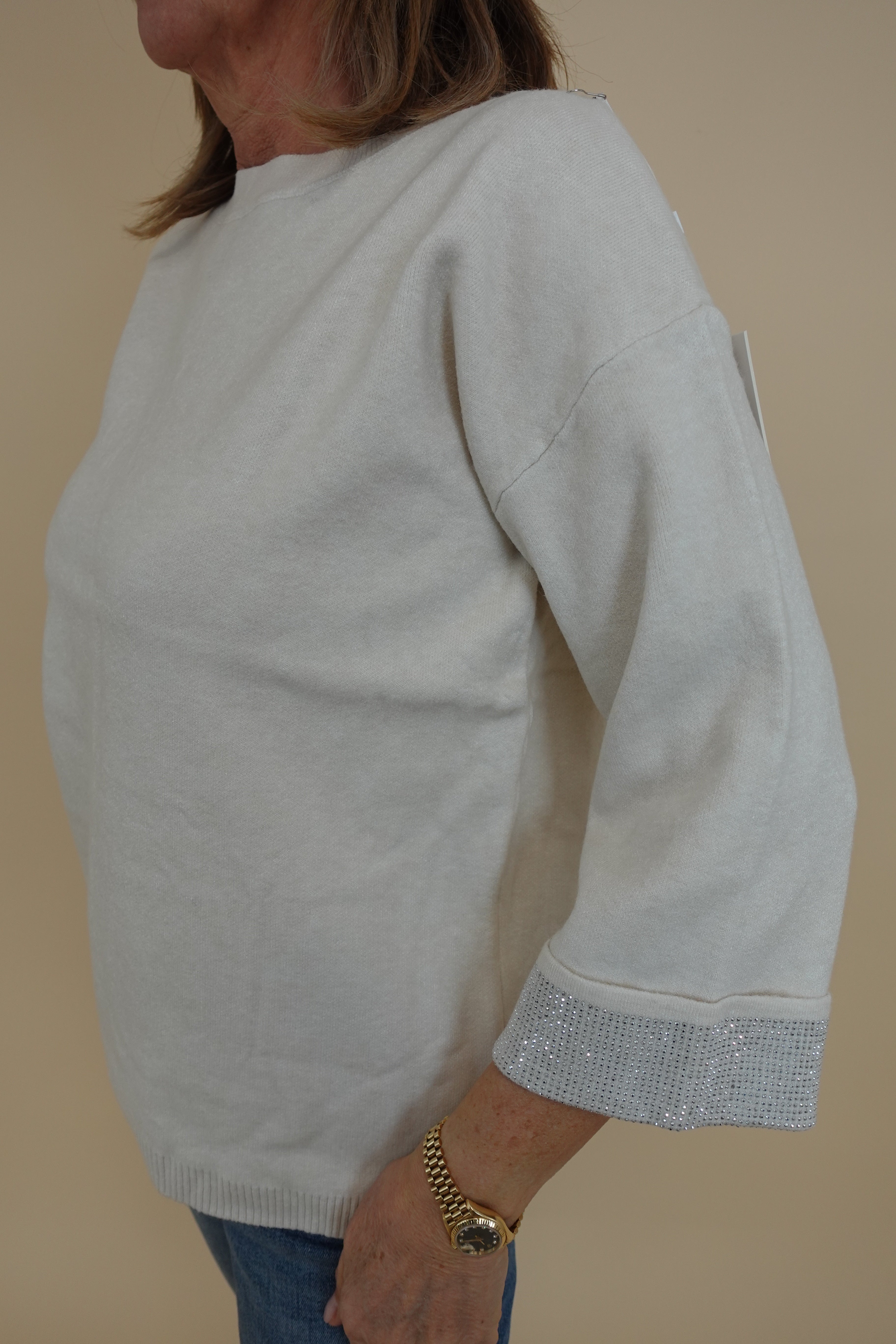 Maglione Angela Bianco