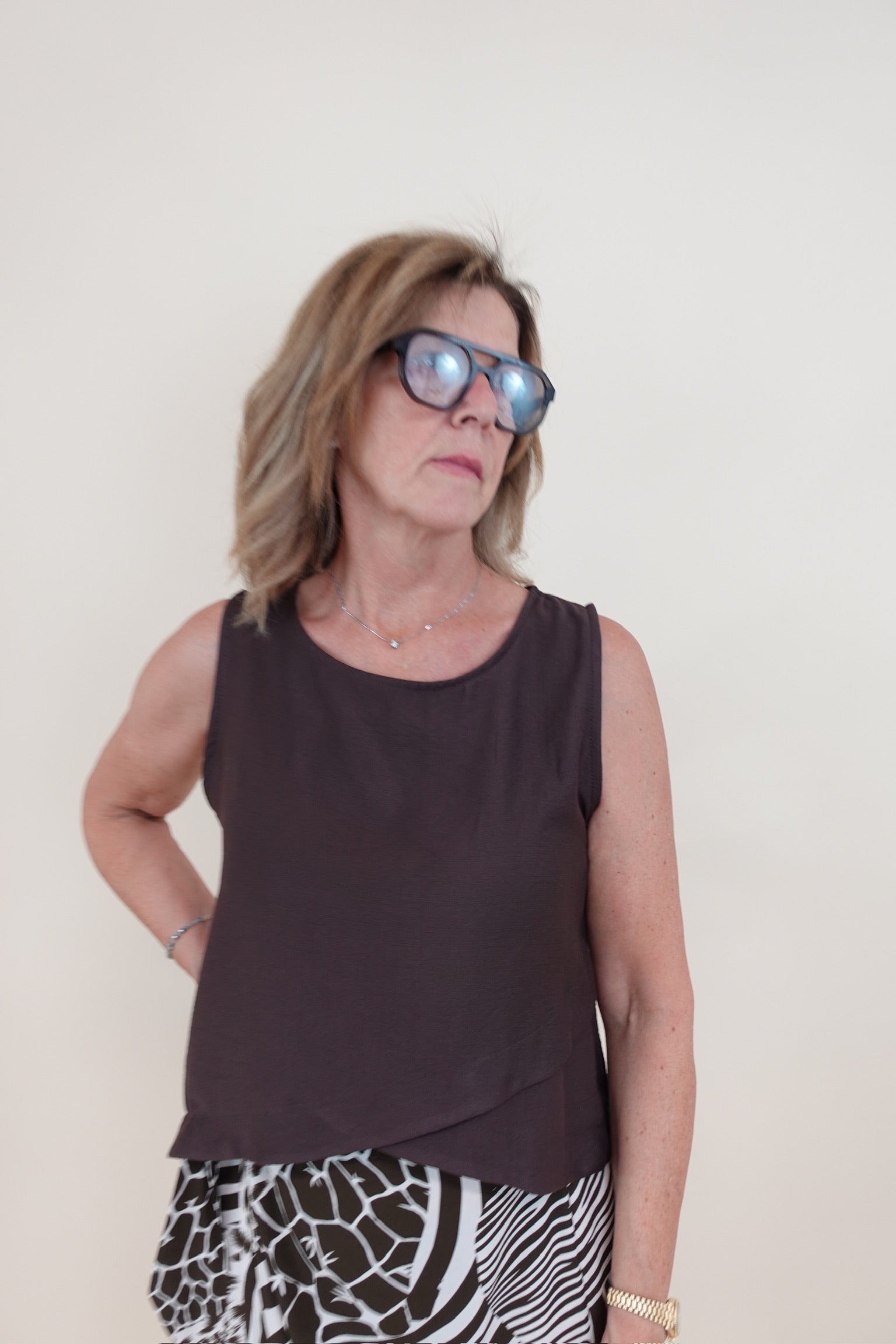 Canotta Virginia Marrone