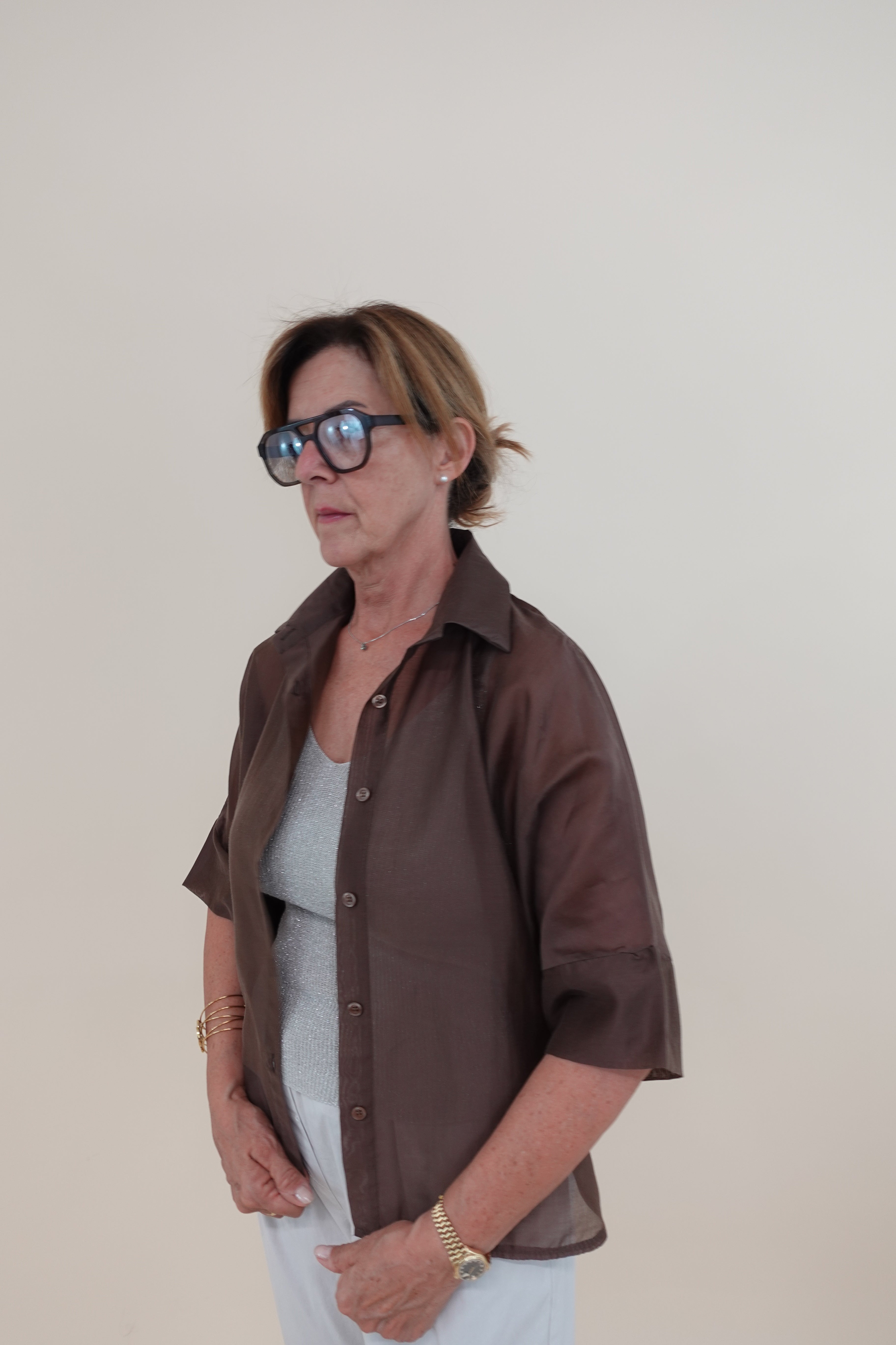 Camicia Forest Marrone