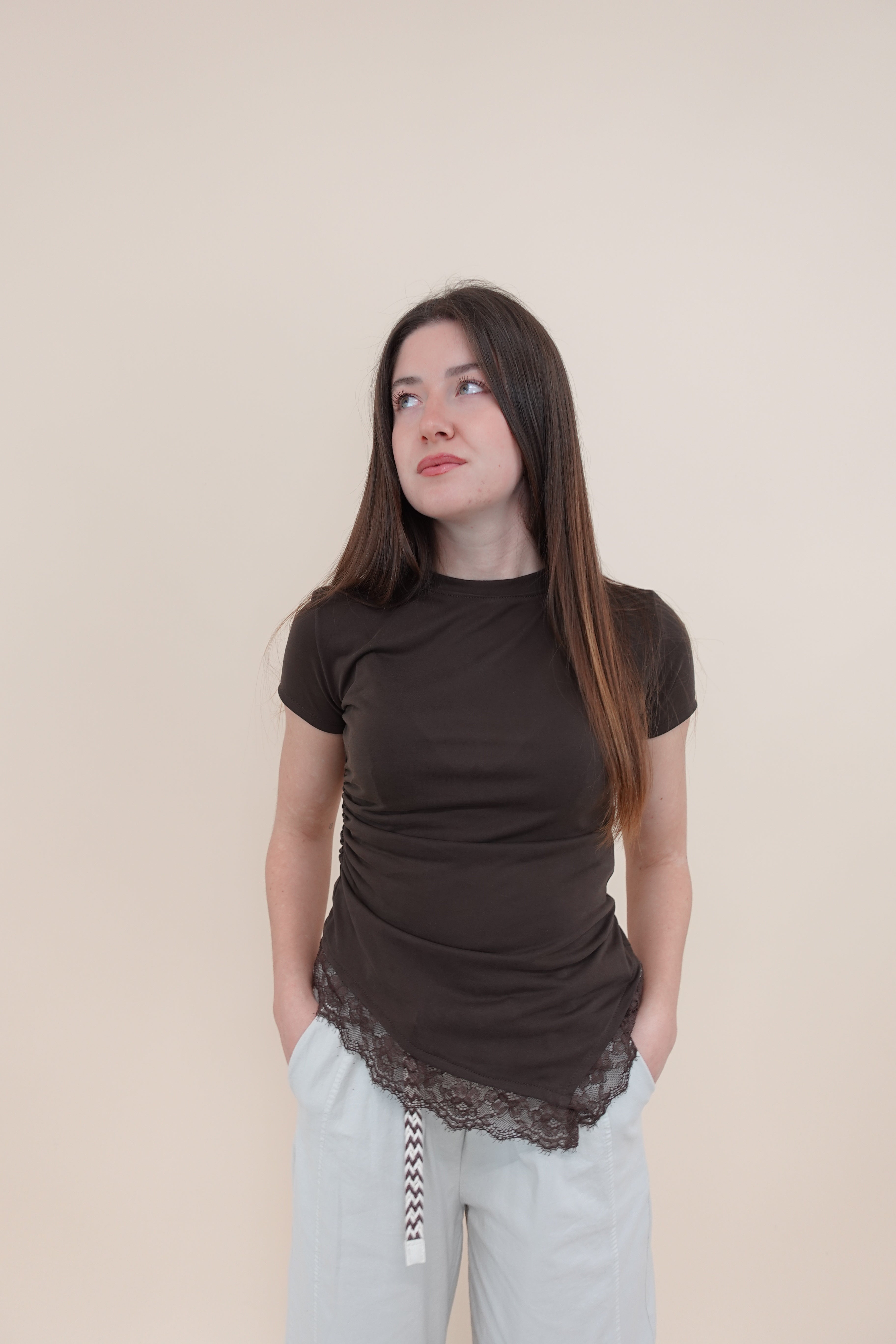 Maglia Beatrice Marrone