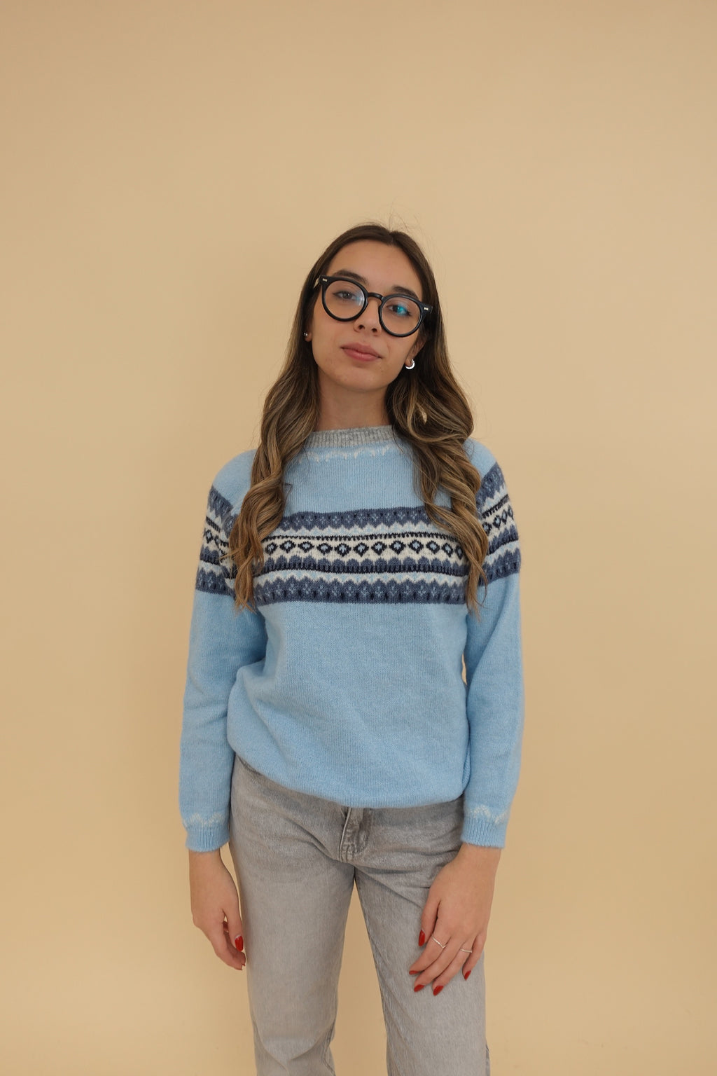 Maglione Winni Azzurro Chiaro