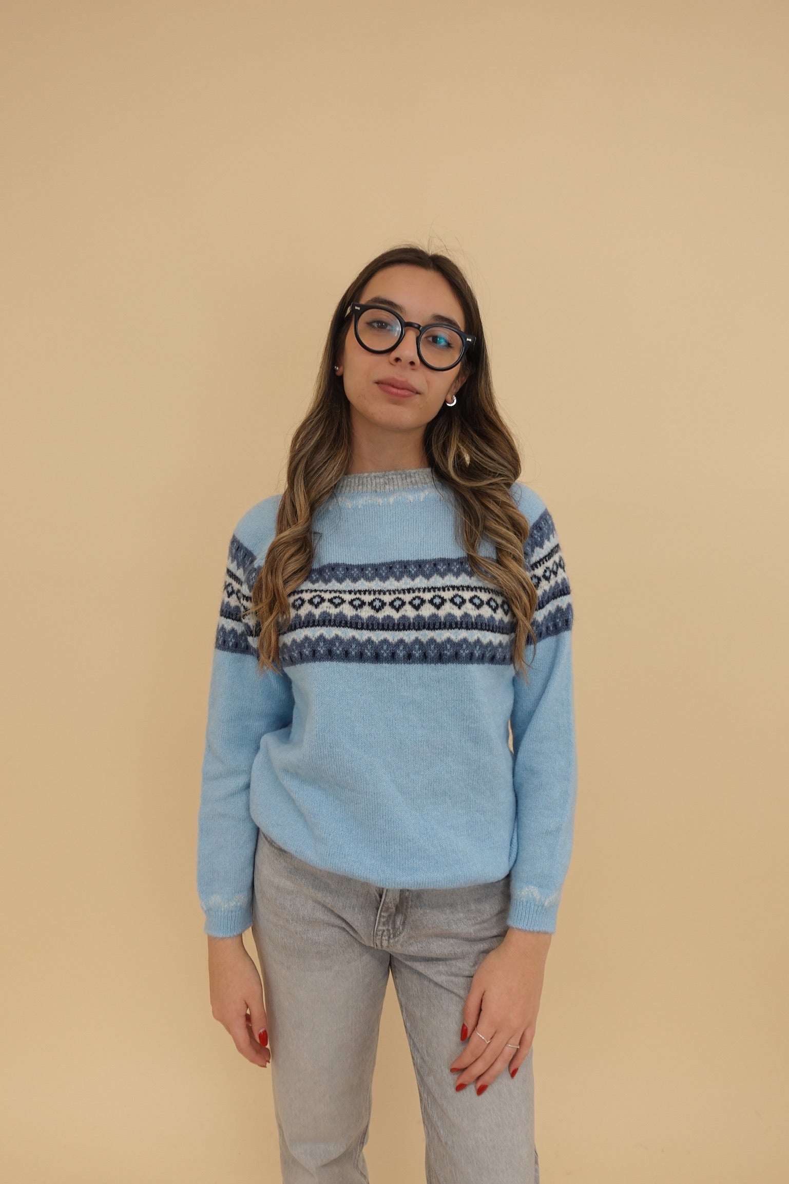 Maglione Winni Azzurro Chiaro