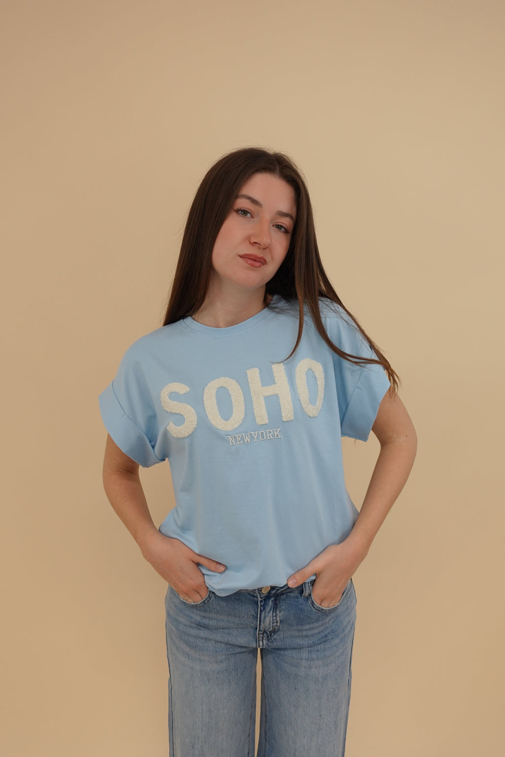 T-Shirt Soho Azzurra