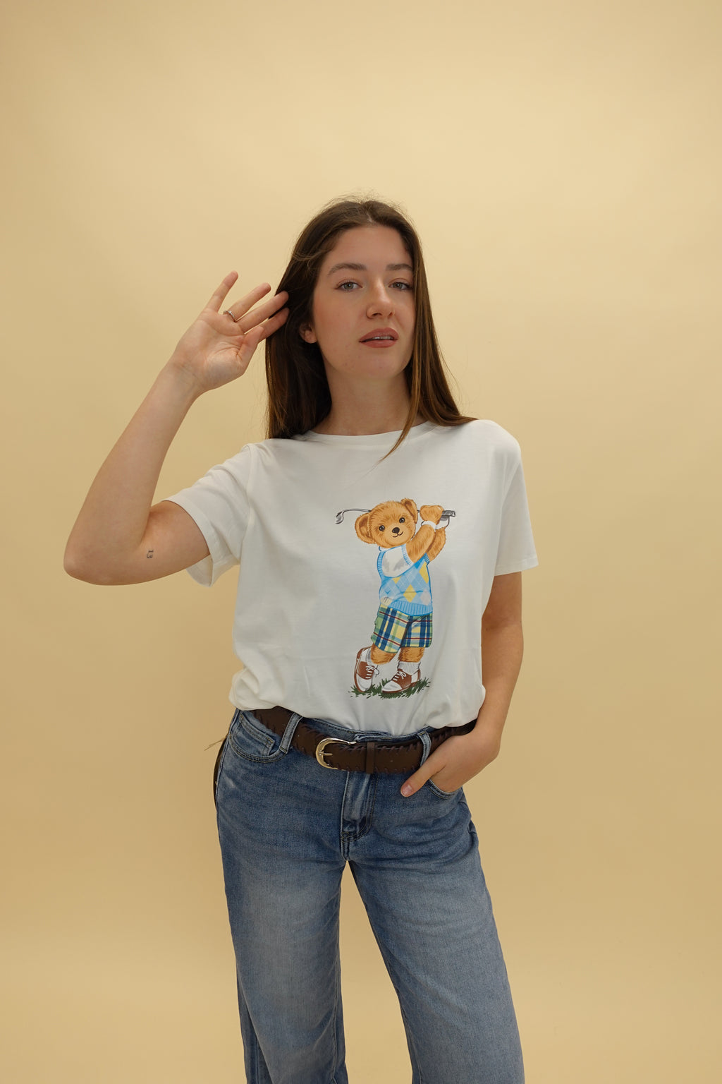 T-shirt Teddy Golf