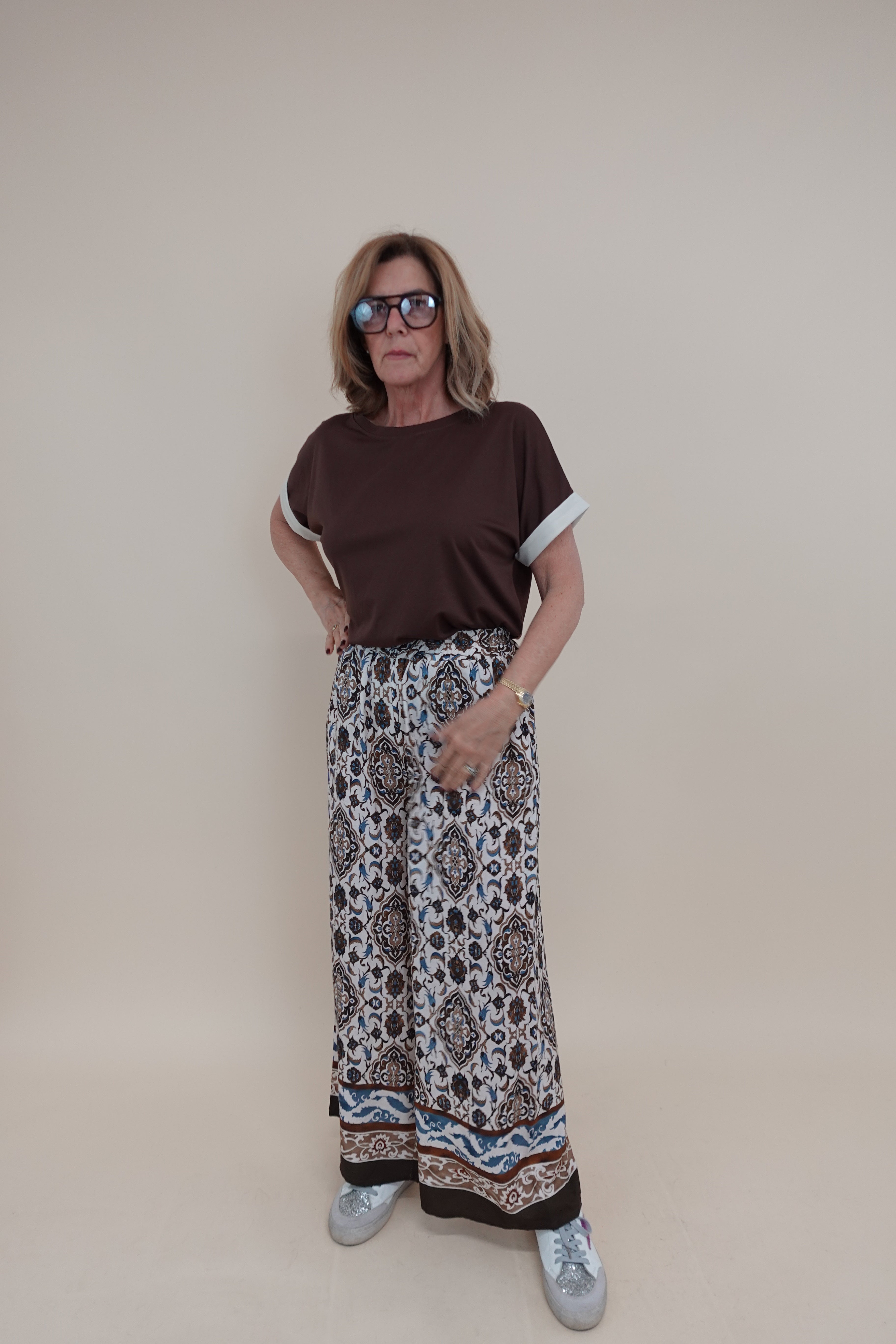 Pantalone Oriental Marrone