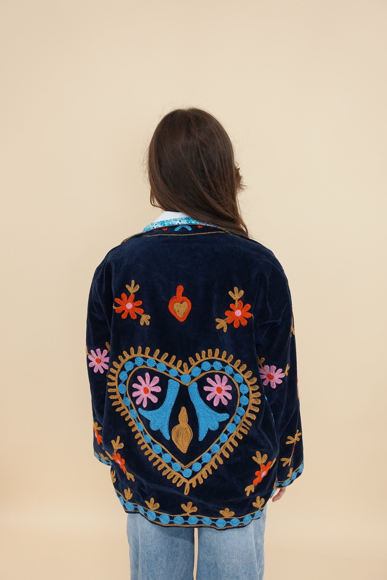 Suzani Blu Scuro