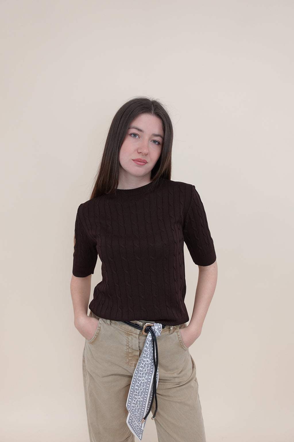 Maglioncino Chiara Marrone