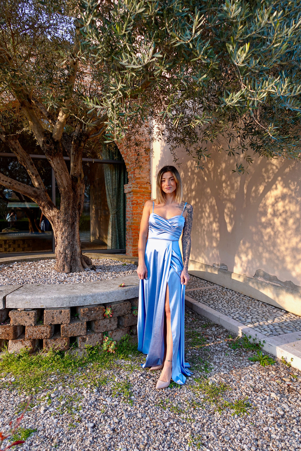 Abito Silvia Azzurro