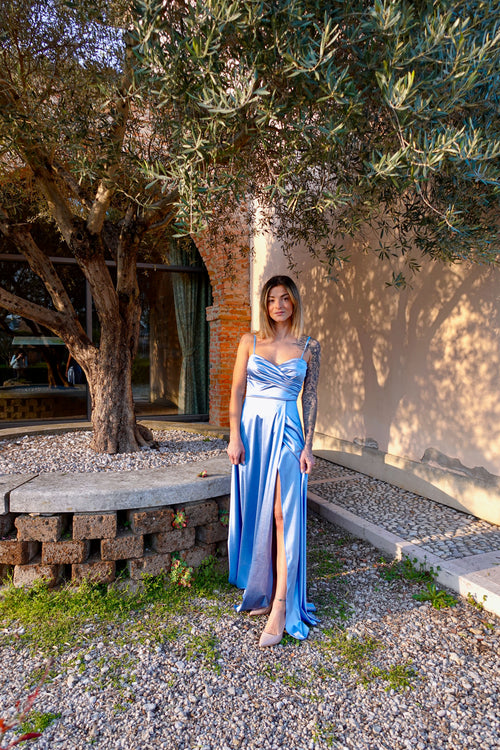 Abito Silvia Azzurro