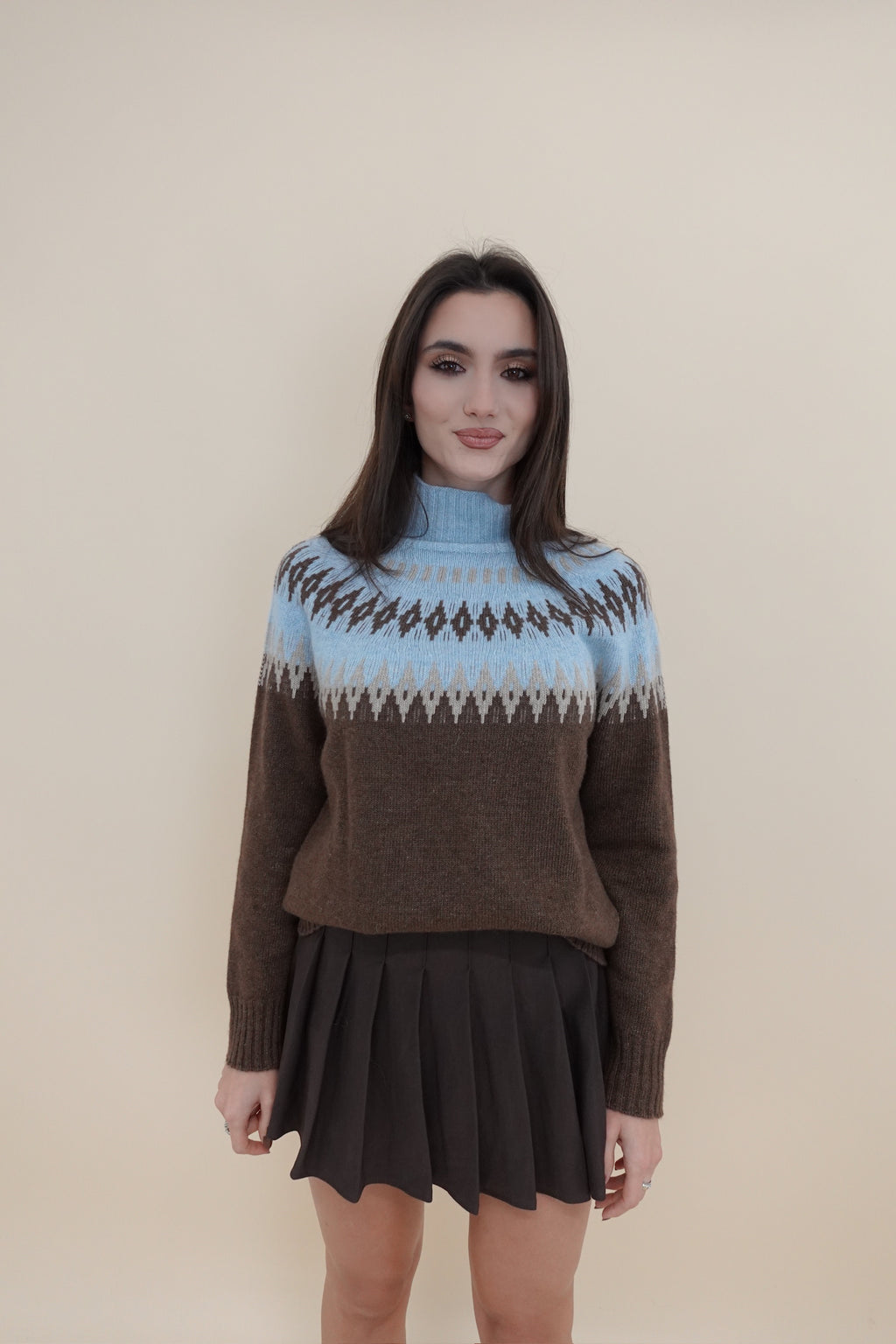 Maglione Ortisei Marrone New