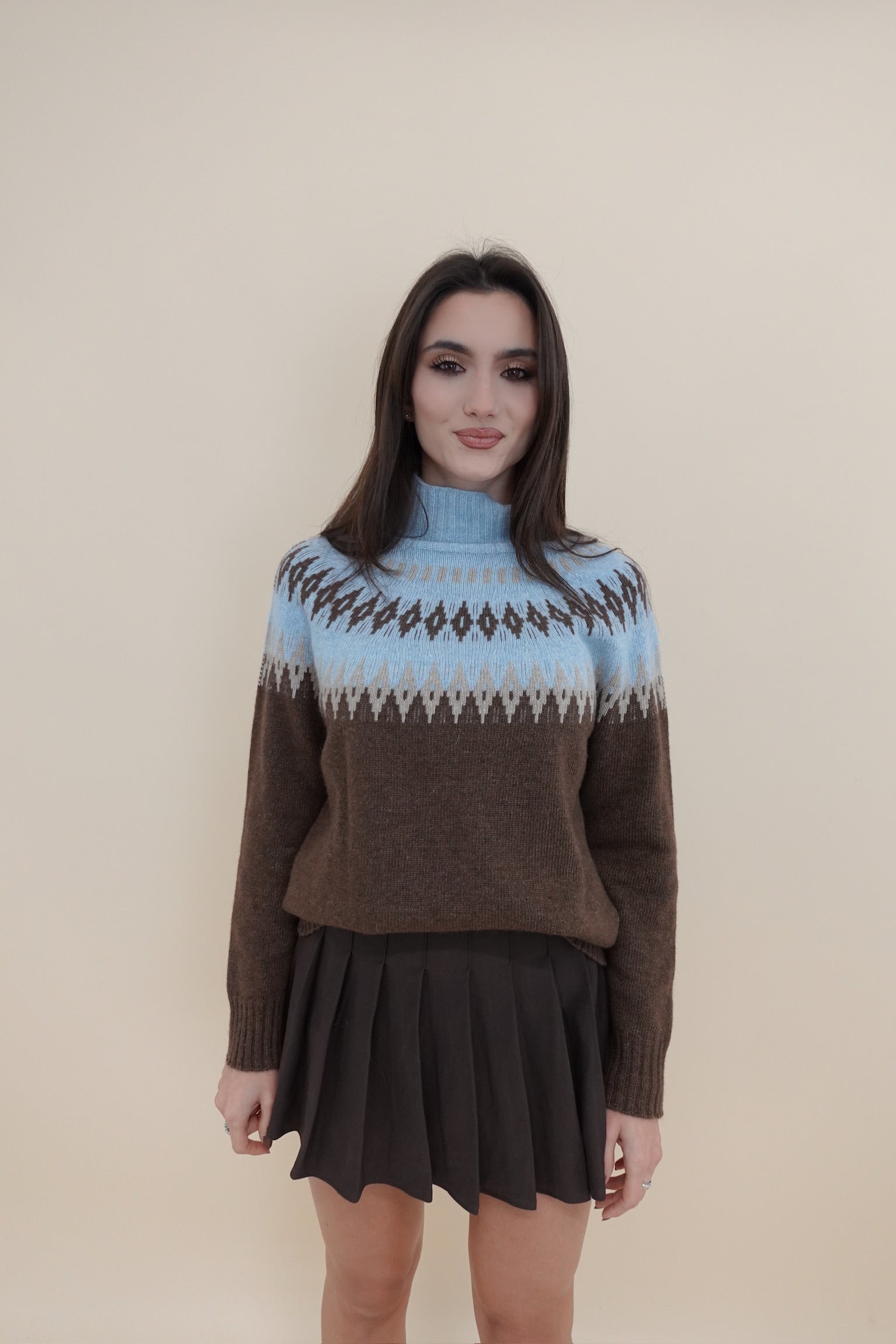 Maglione Ortisei Marrone New