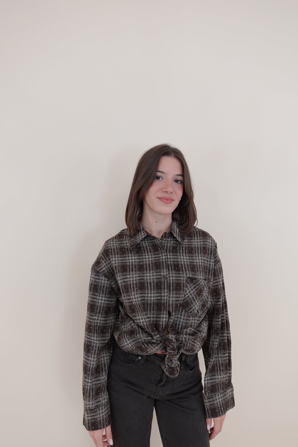 Camicia Claudia Marrone