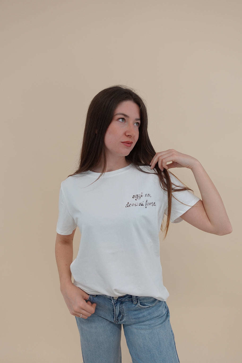 T-shirt Domani forse