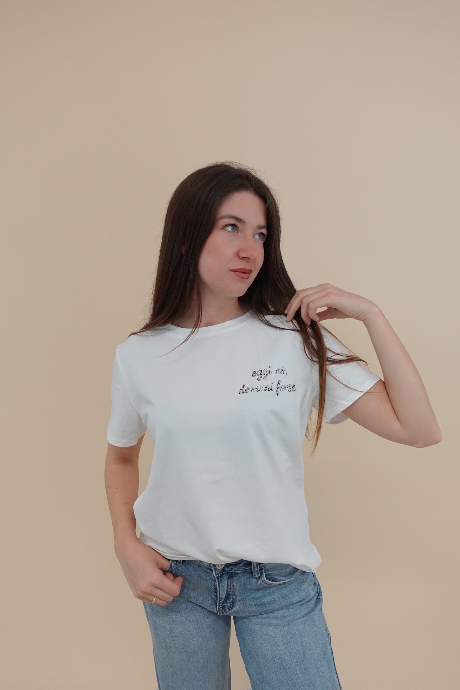 T-shirt Domani forse