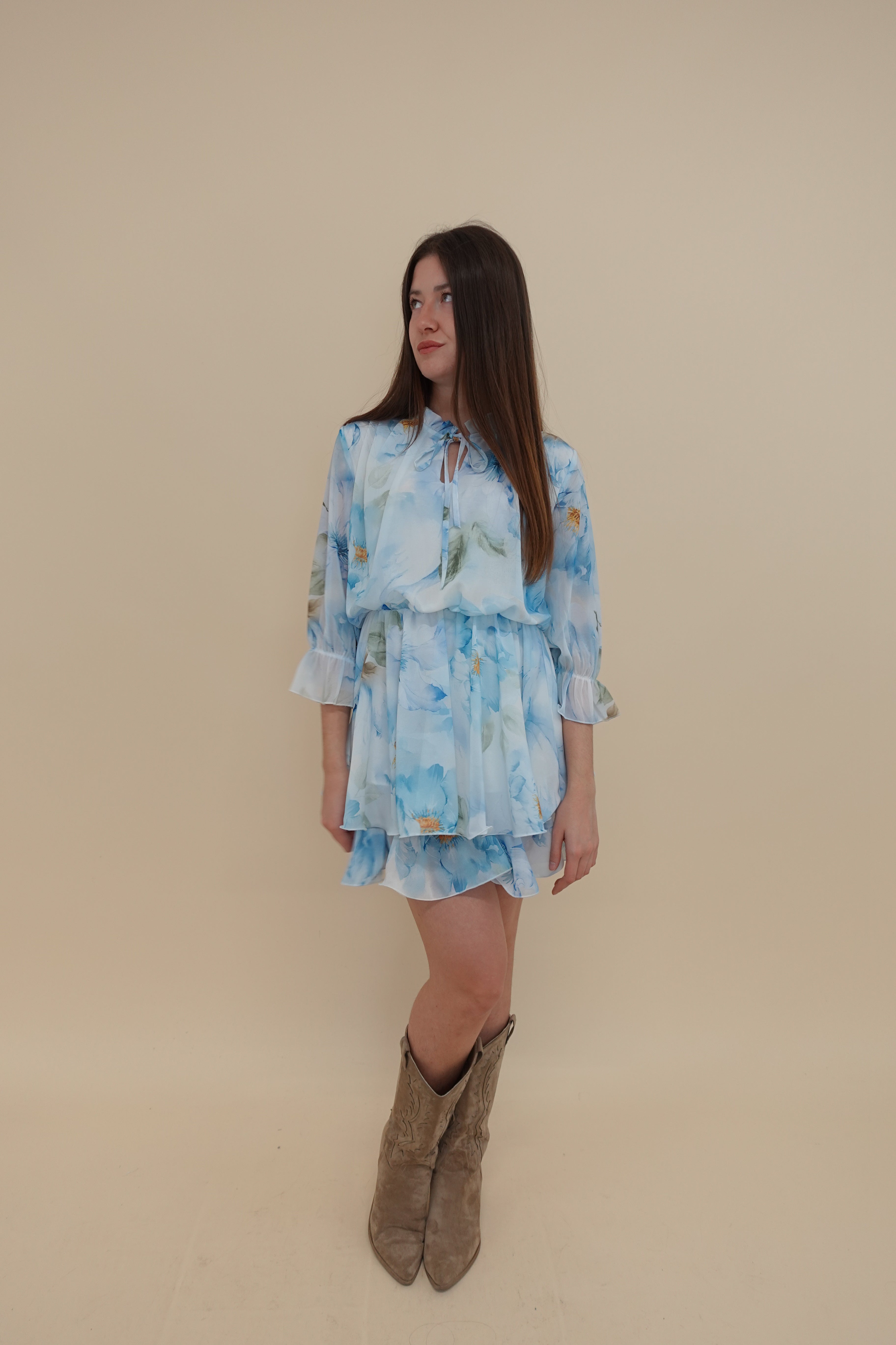 Abito Primavera Azzurro