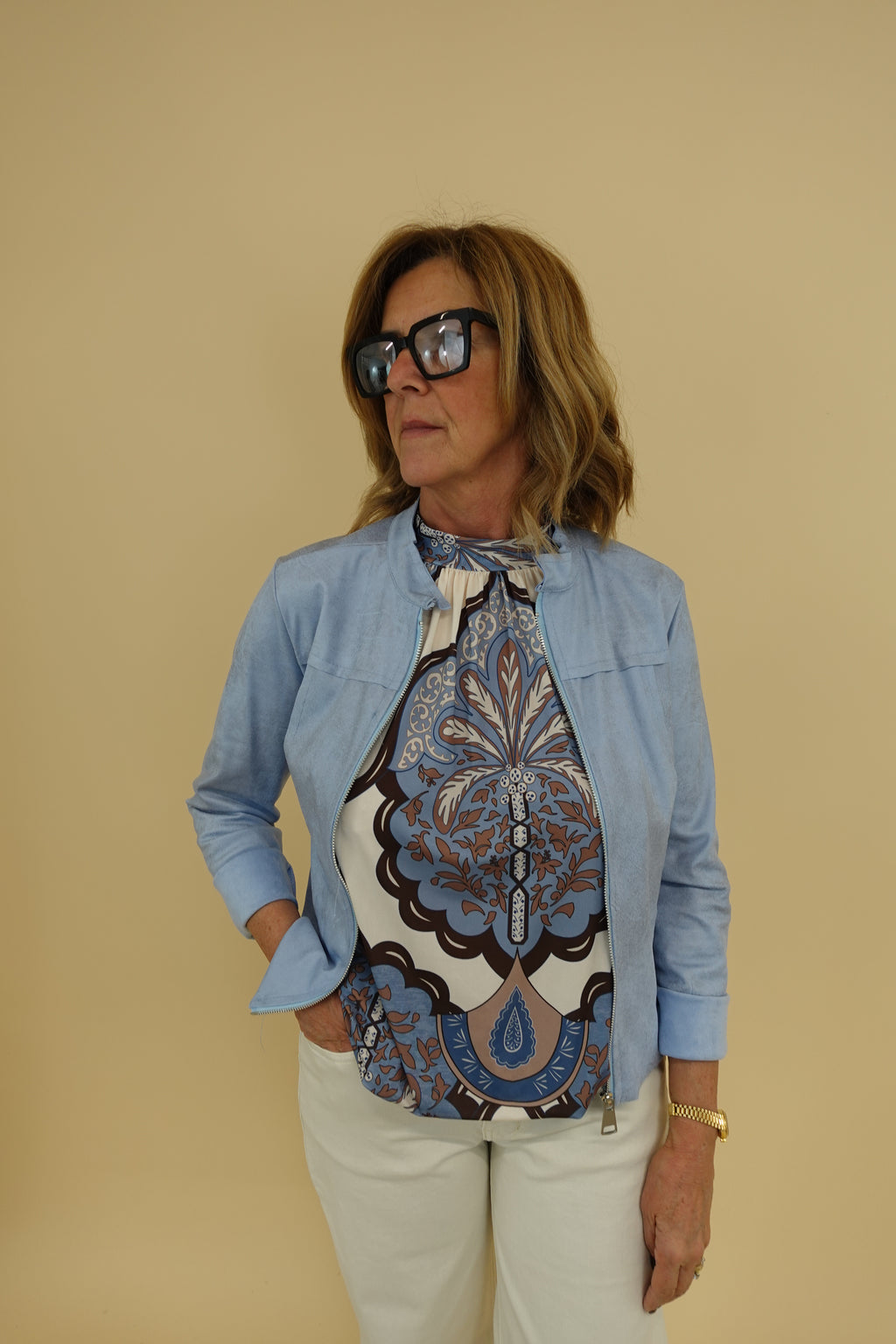 Giacca Elena Azzurra