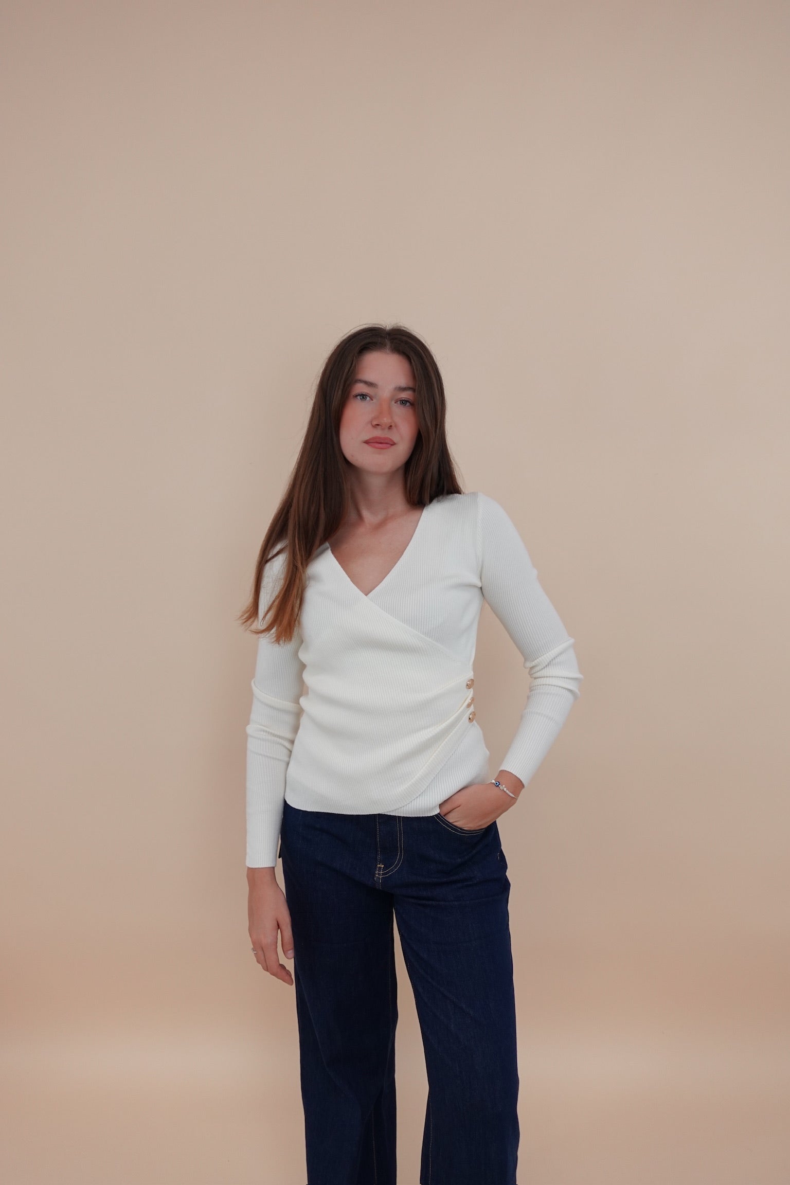 Maglioncino Elisabetta Bianco