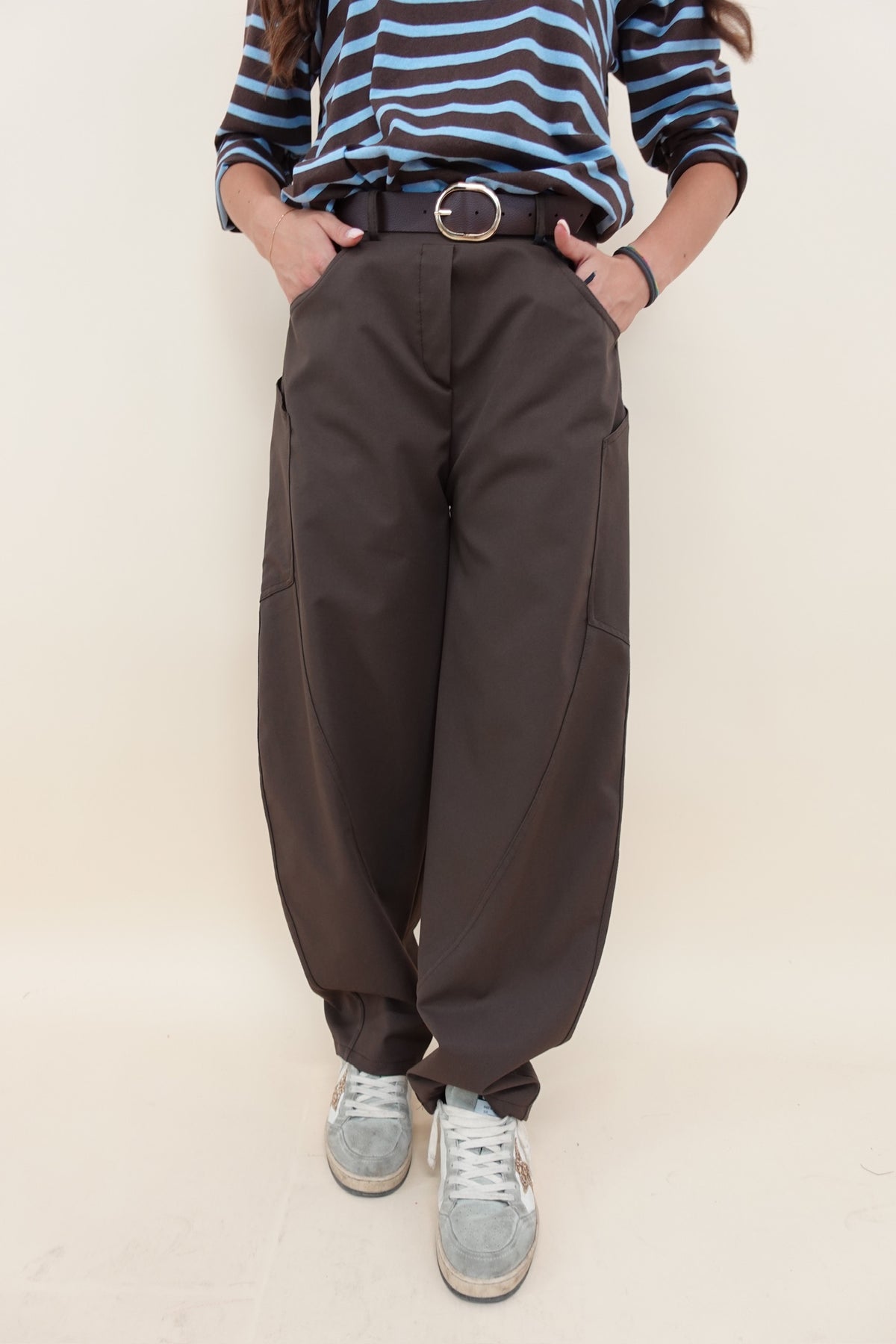 Pantalone Cargo Brown