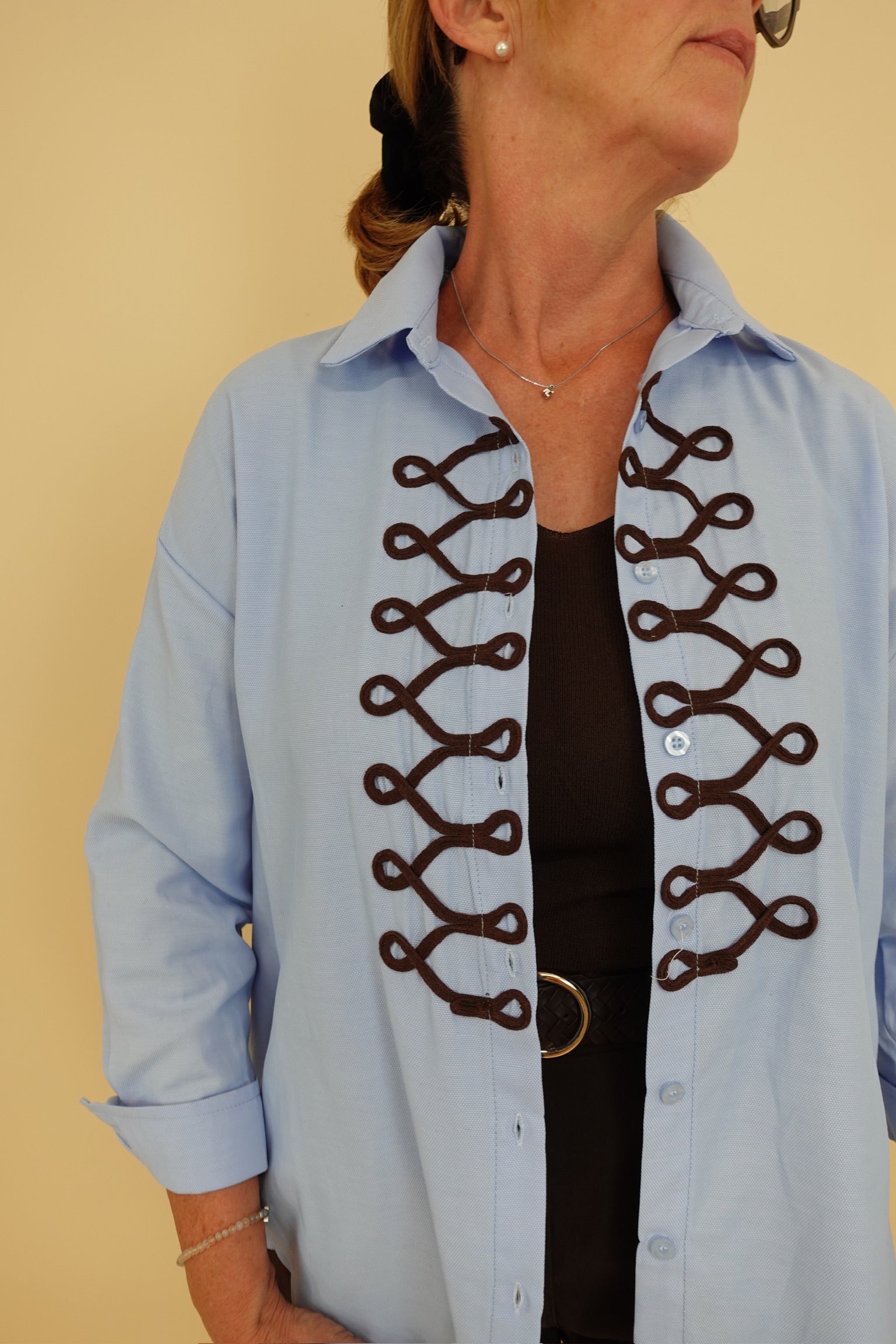 Camicia Anita Azzurra