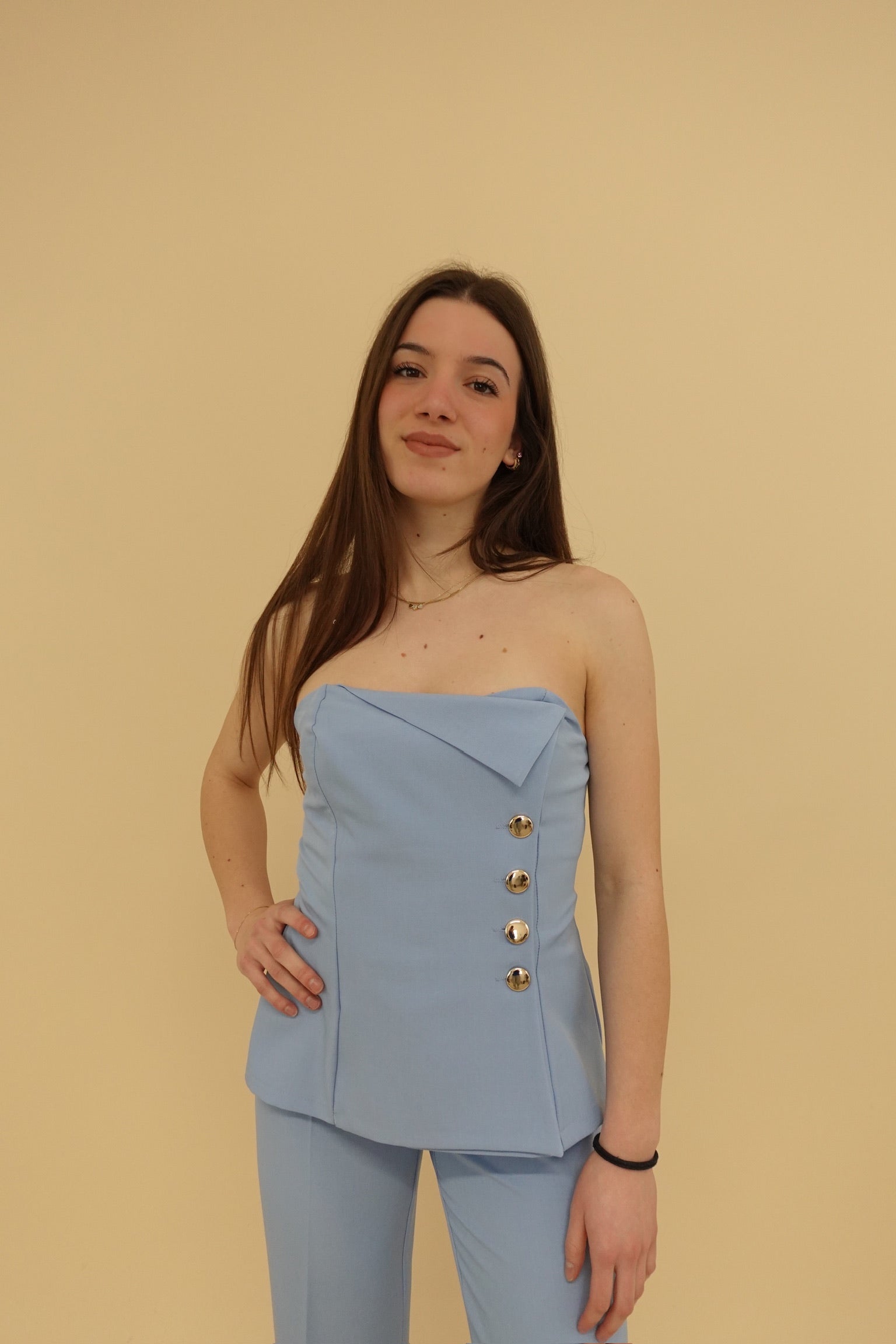 Set Coordinato Parigi Azzurro