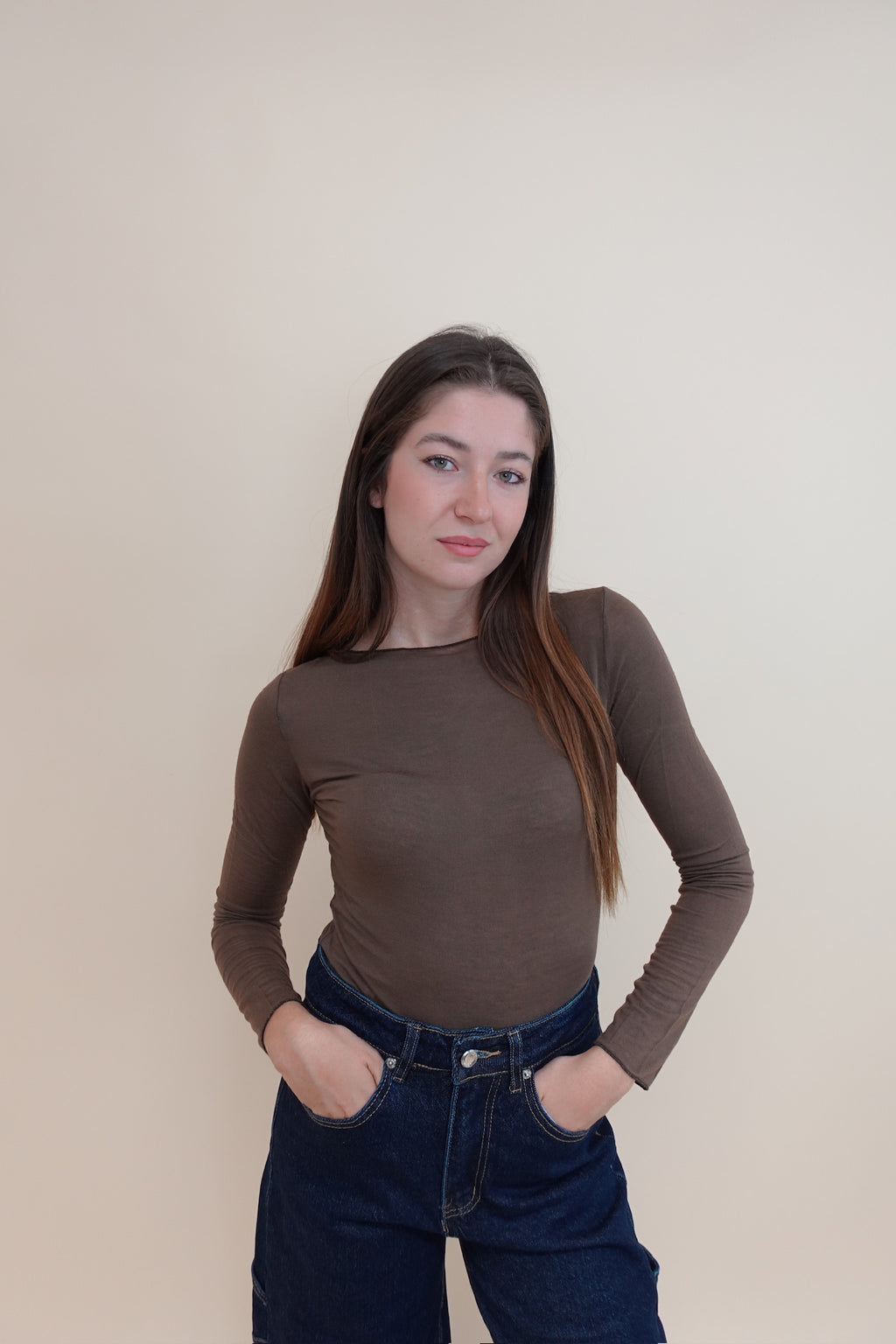 Maglia Everyday Marrone