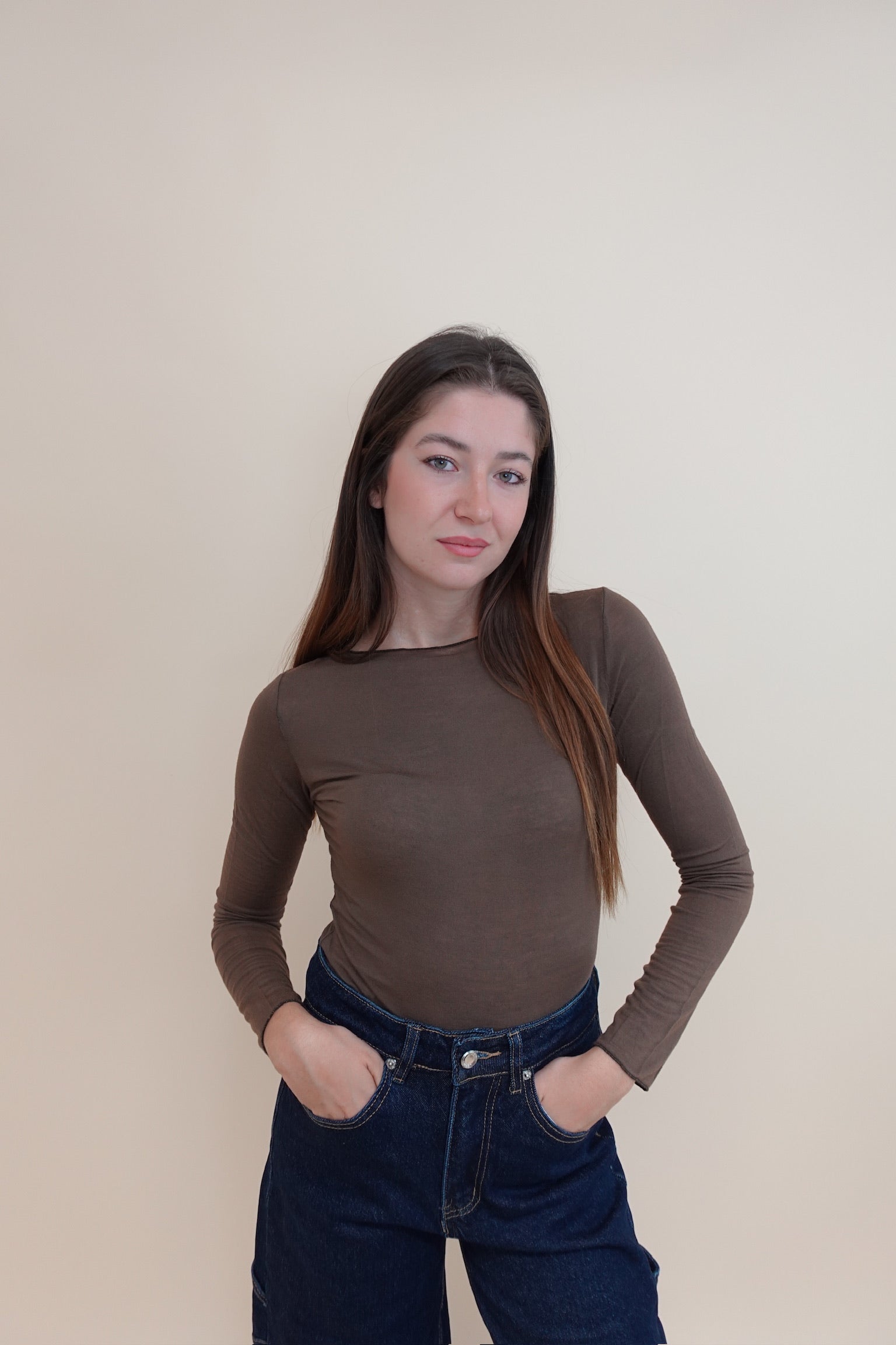 Maglia Everyday Marrone