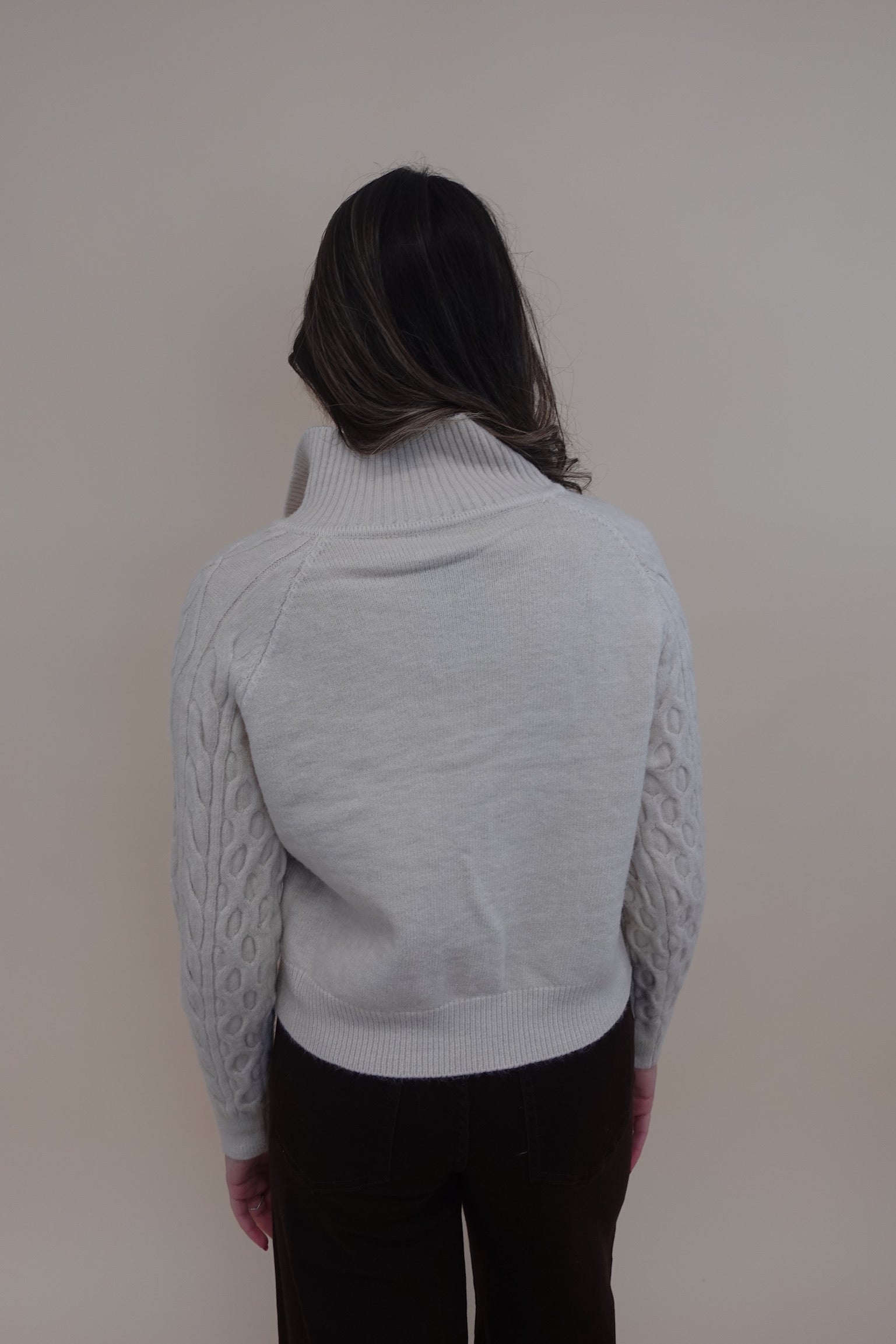 Cardigan Badia Beige