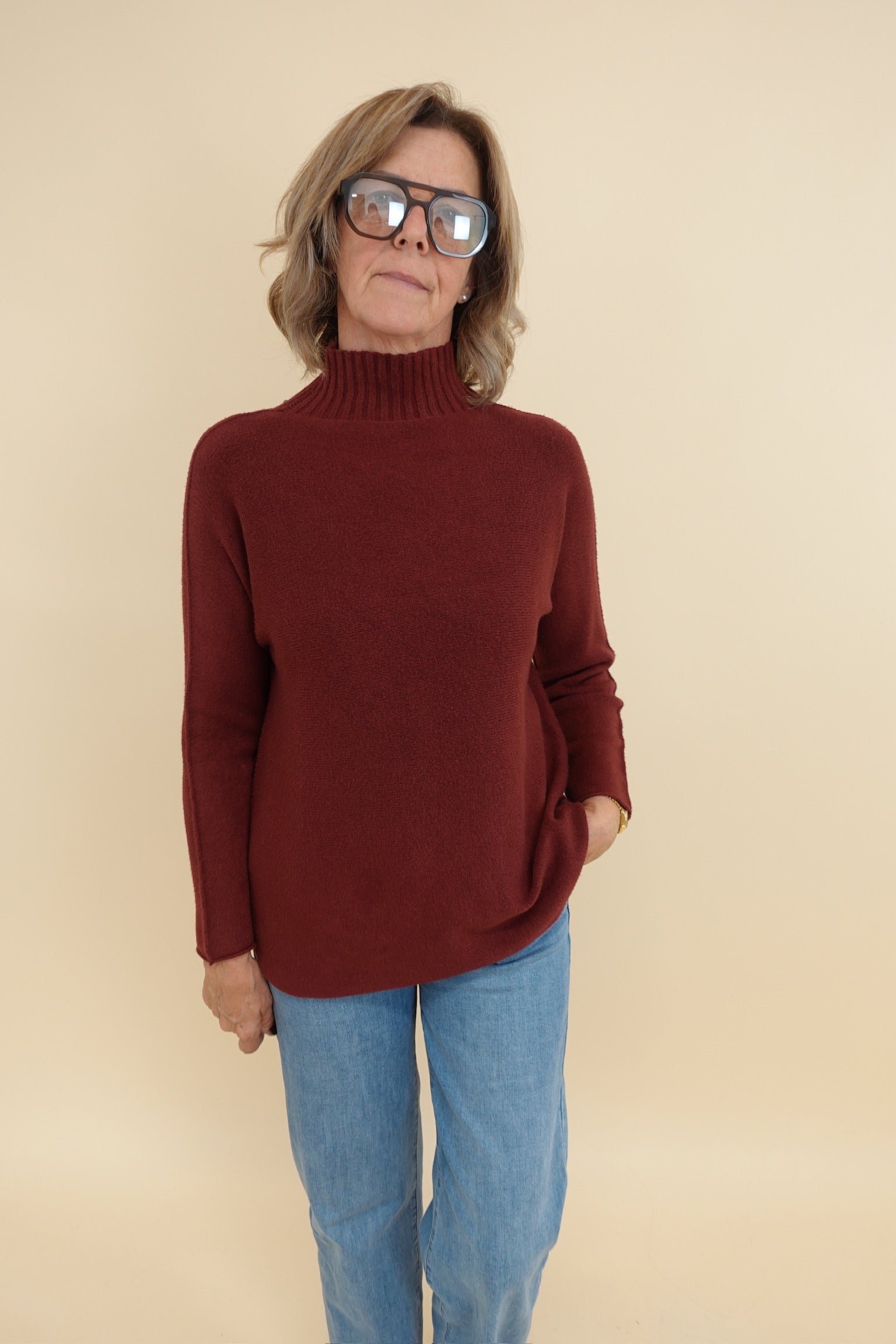 Lupetto Marika Bordeaux