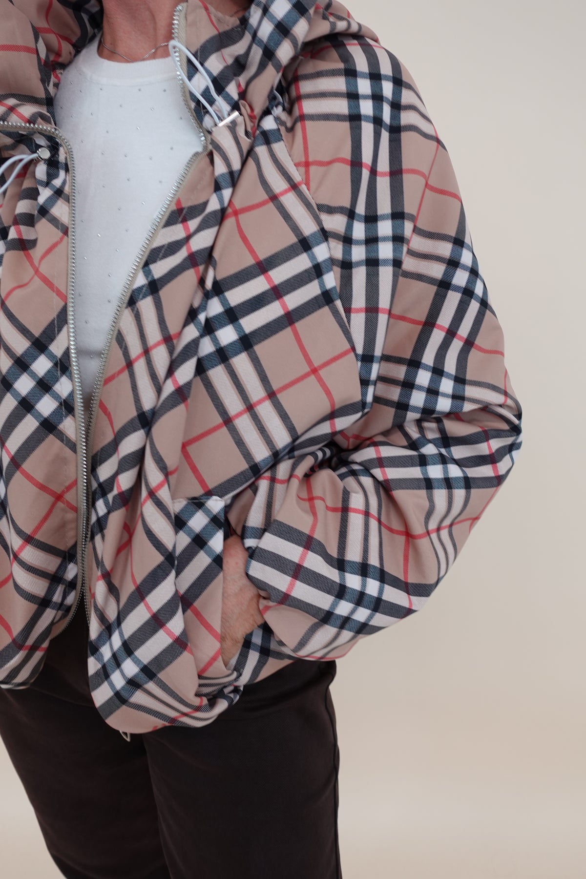 Giacca country Beige