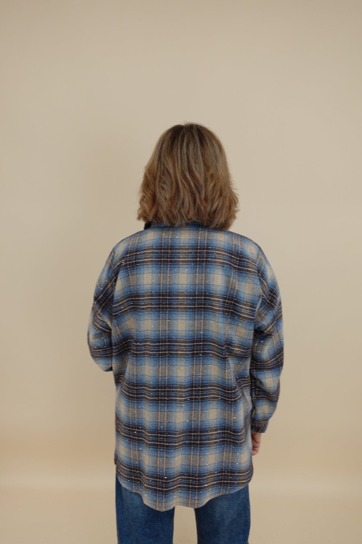 Camicia Scacchi Azzurra