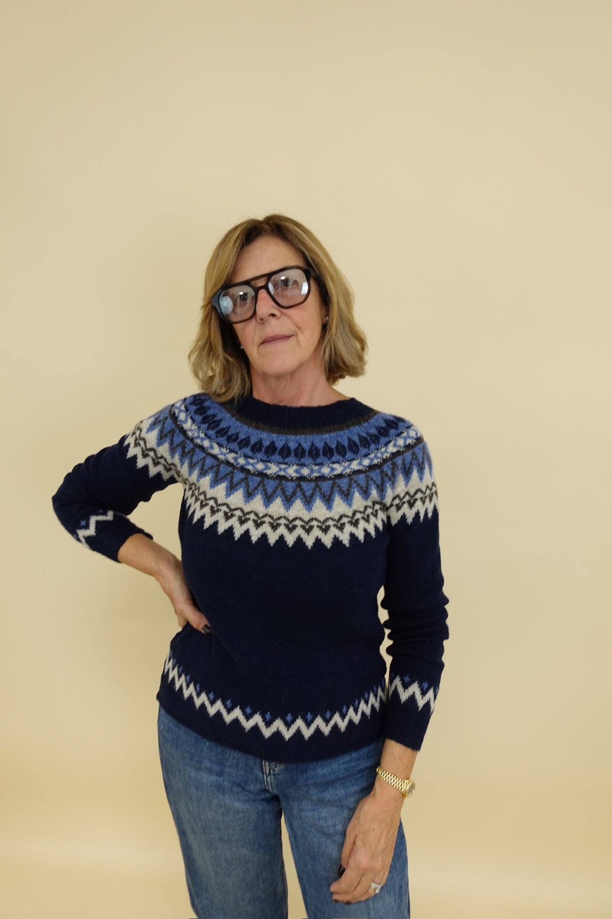 Maglione Lucerna Blu