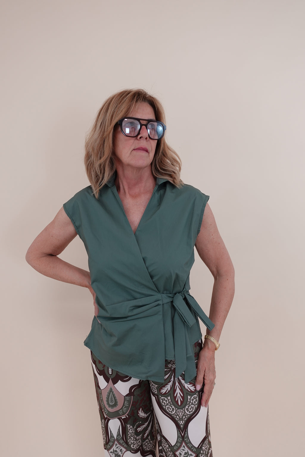 Camicia Nicole Verde