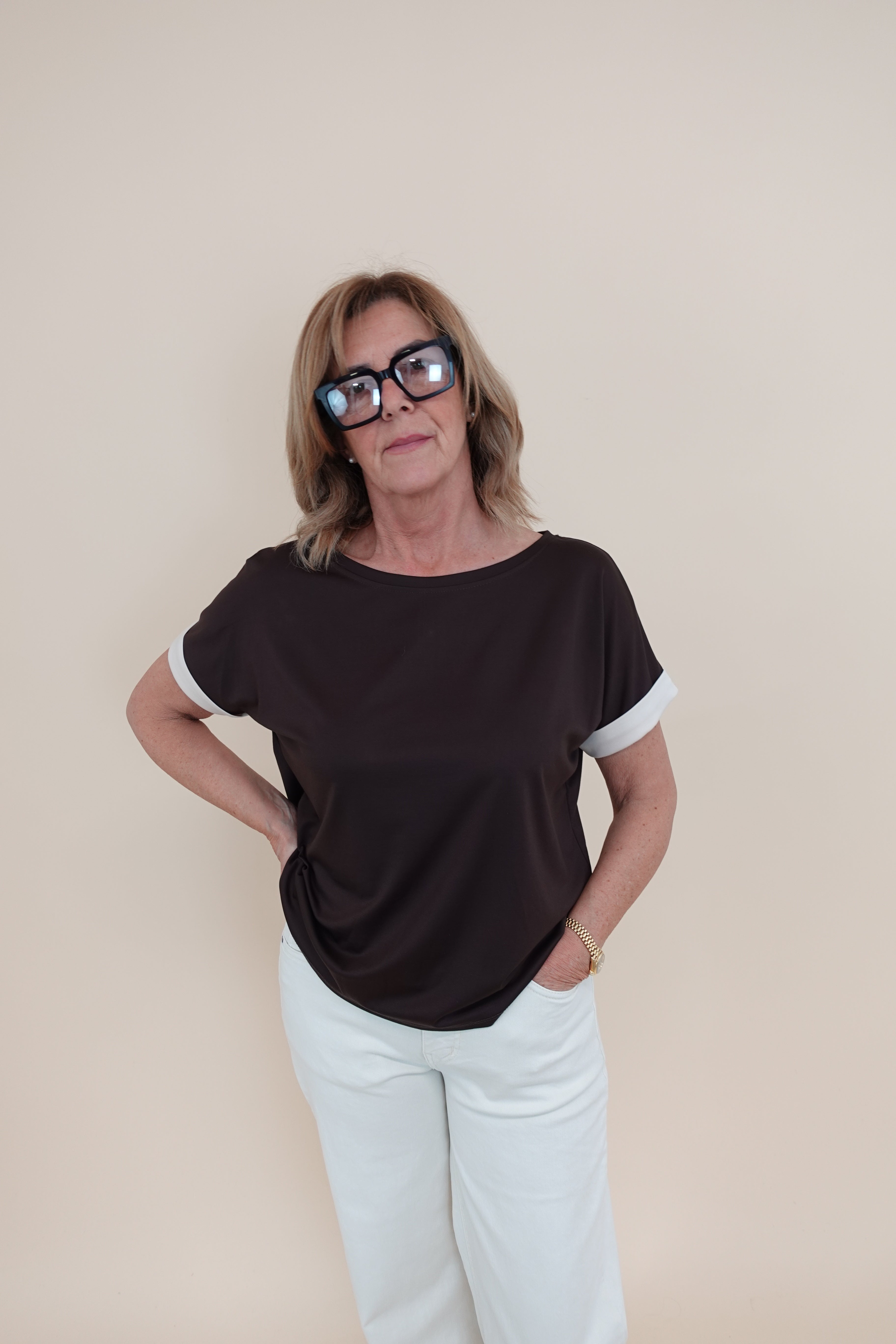 Maglia Veronica Marrone