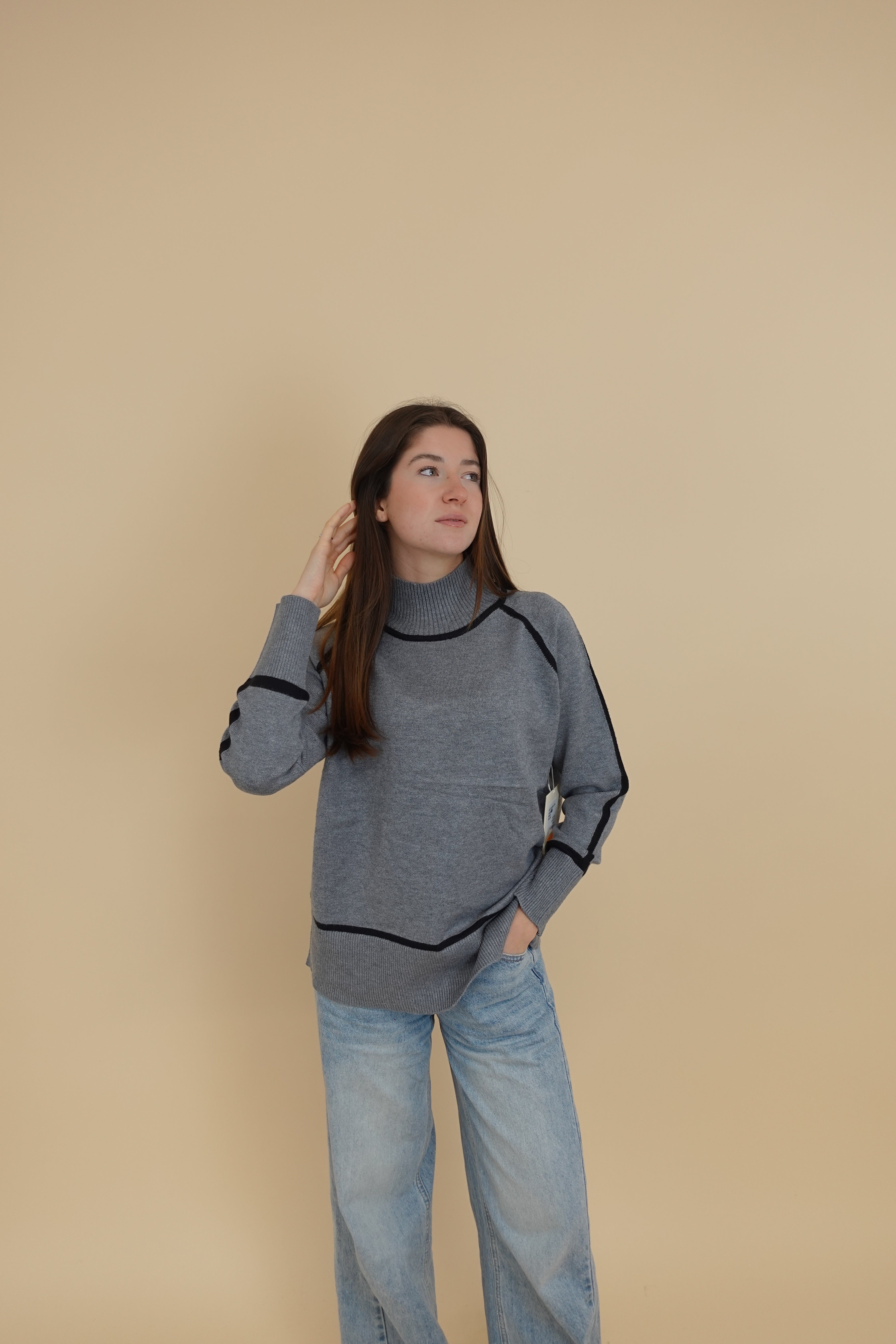 Maglia Cortina Grigio