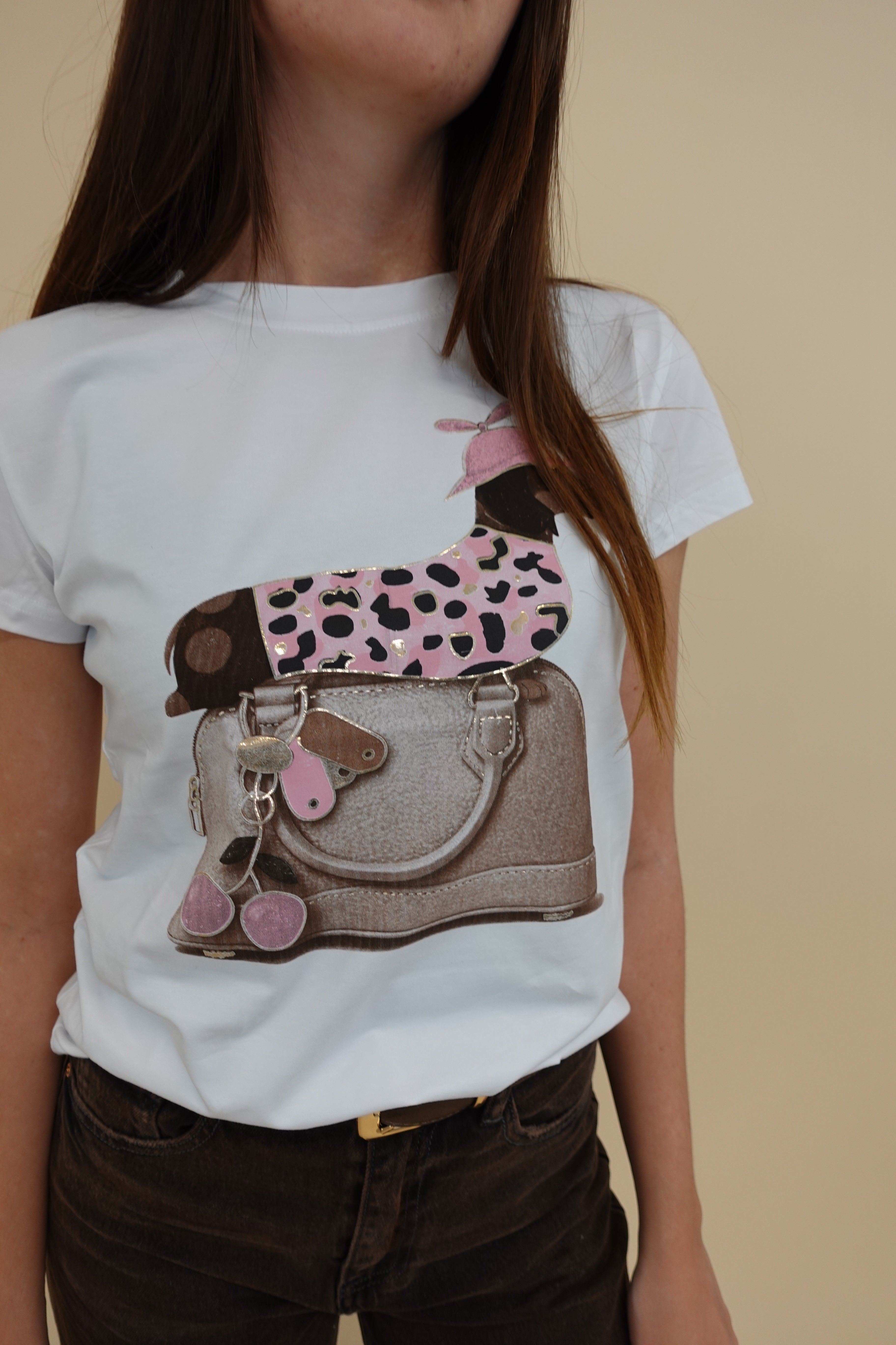 T-shirt Cappello Rosa