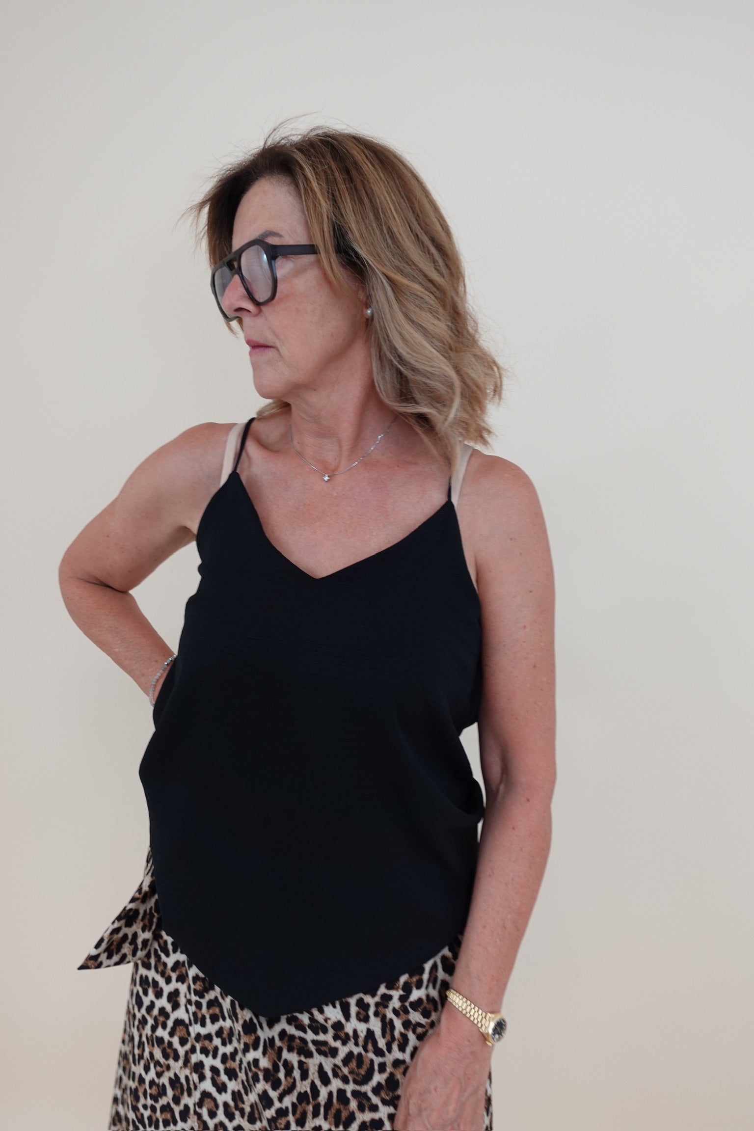 Canotta Francesca Nera