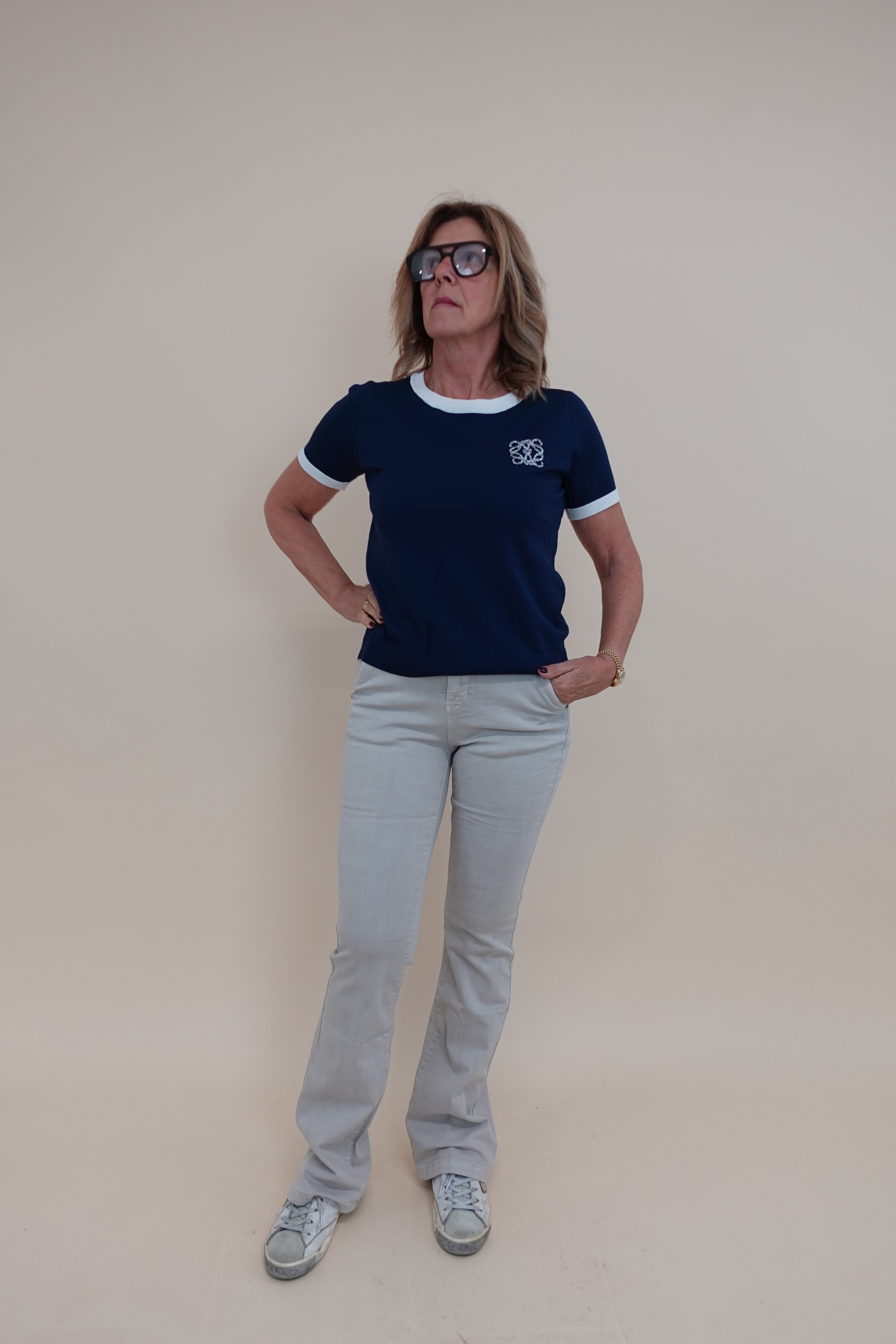 Jeans Zampa Beige