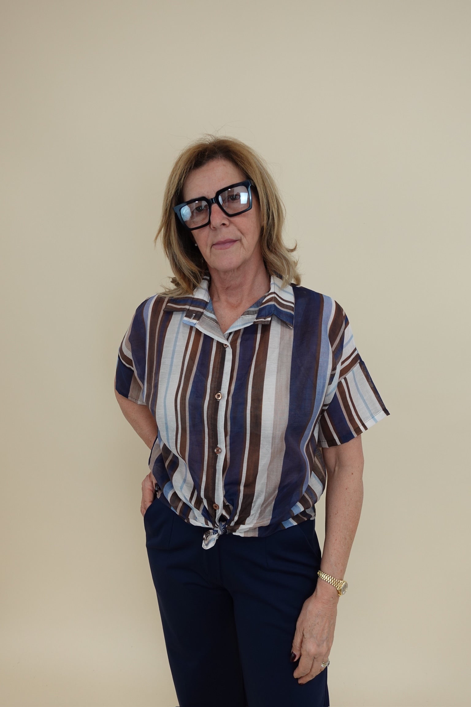 Camicia Vintage Blu