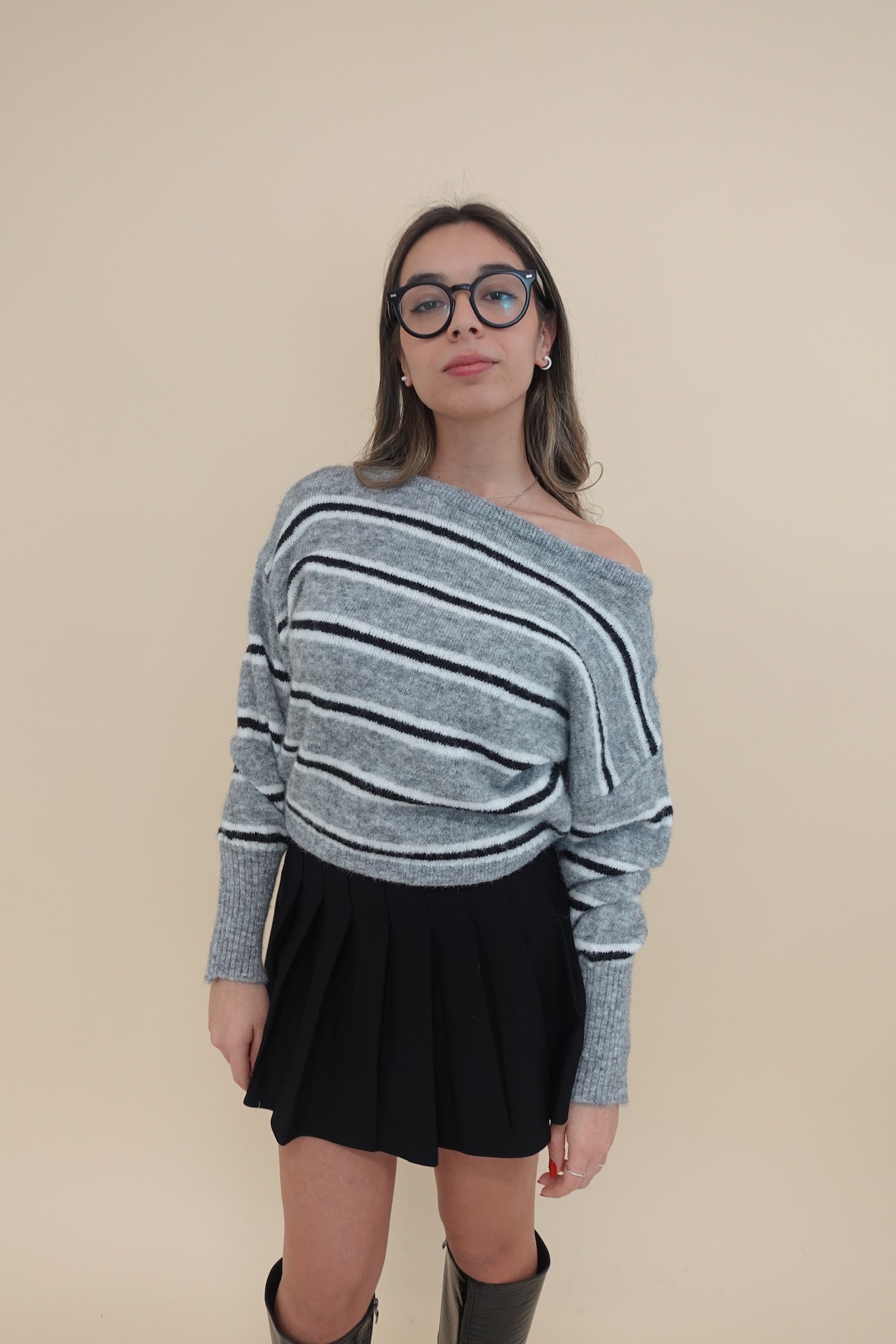 Maglia Beatrice Grigio