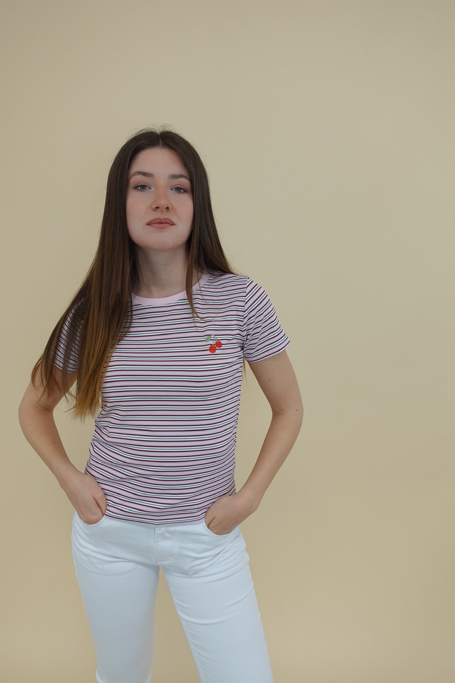 T- Shirt Cherry Rosa