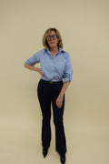 Pantalone punto milano Zampa blu