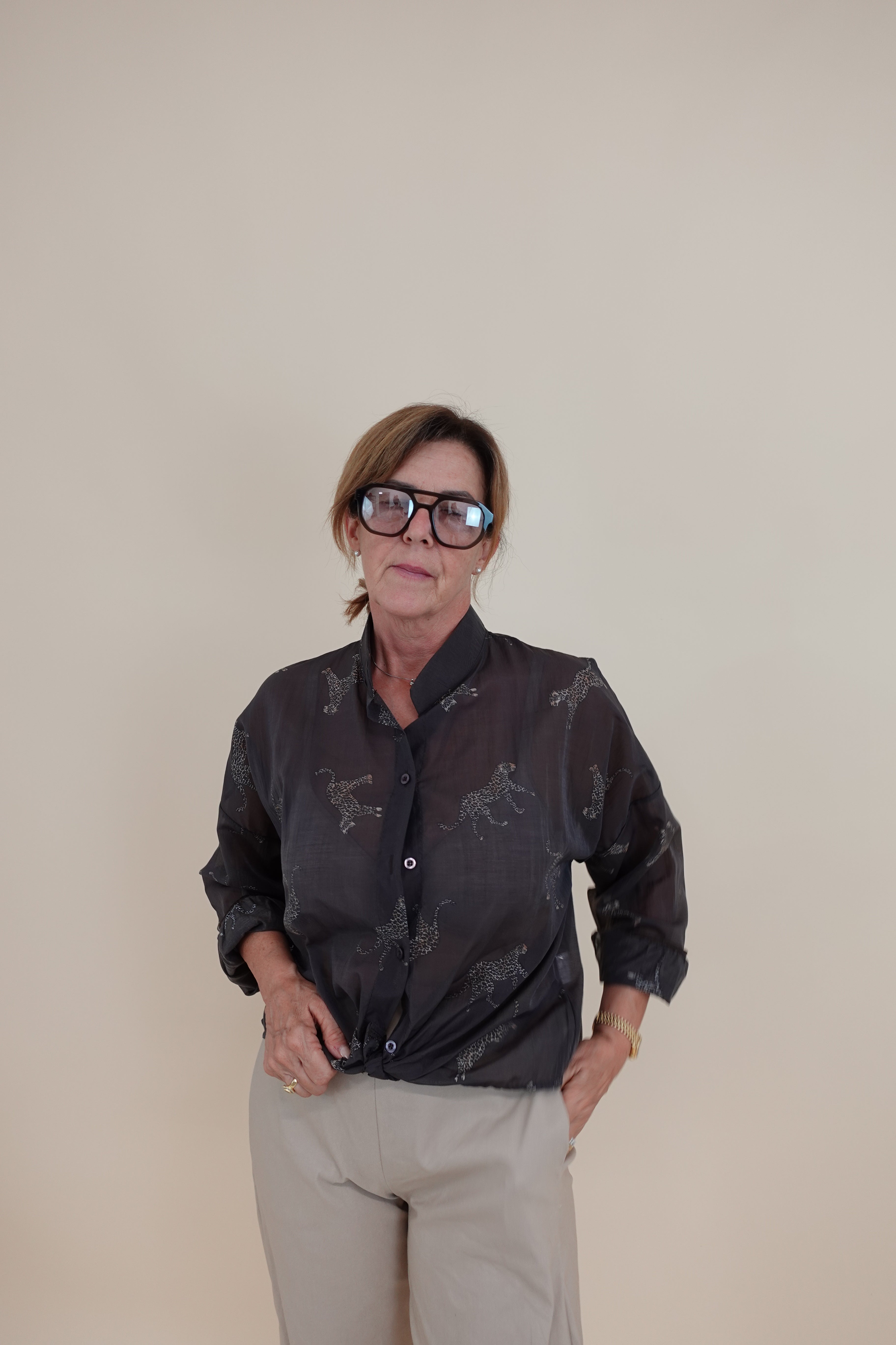 Camicia Ghepardo Brown