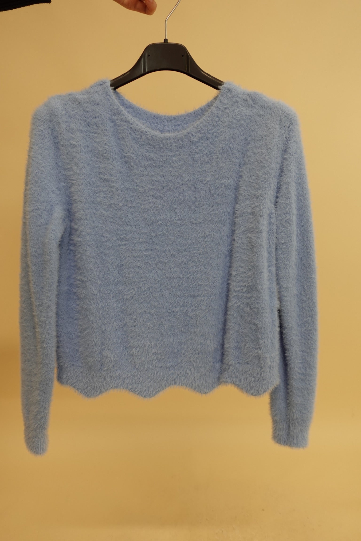 Maglione Zig Zag Azzurro