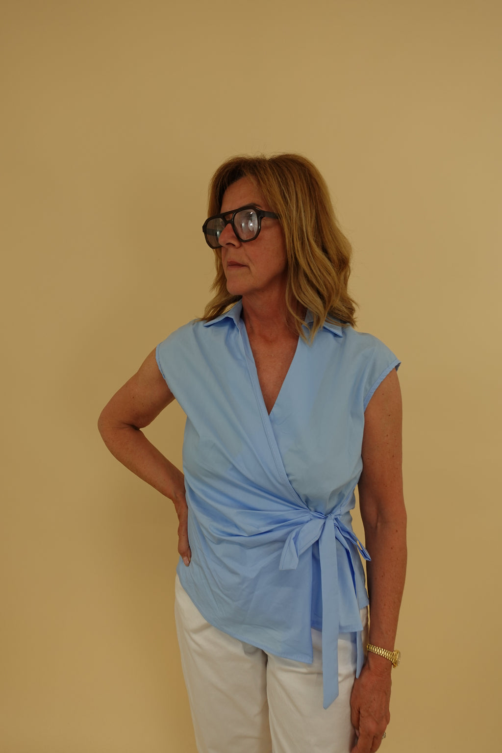 Camicia Nicole Azzurra